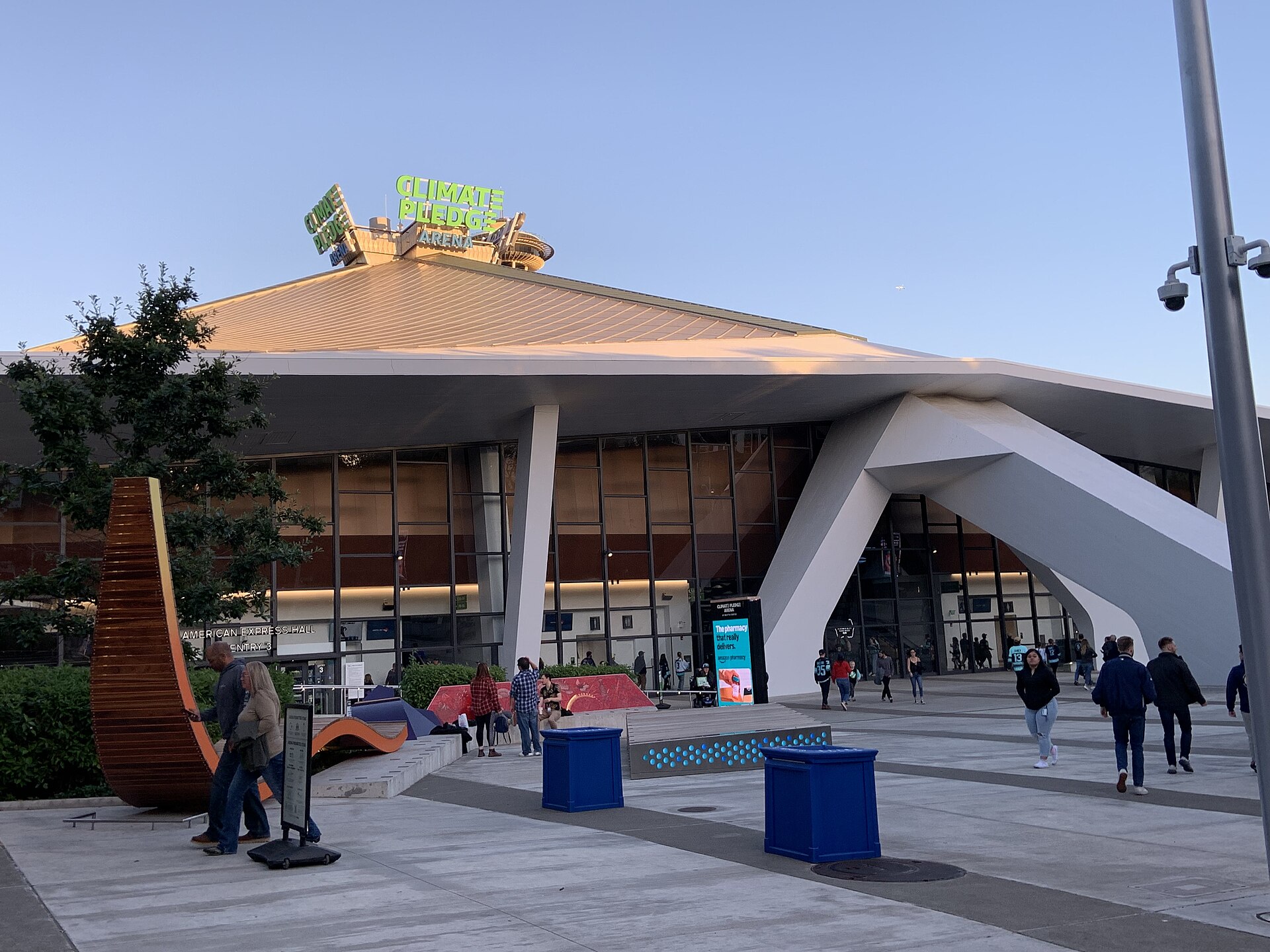 Climate Pledge Arena in Seattle, home of the Kraken (file photo)