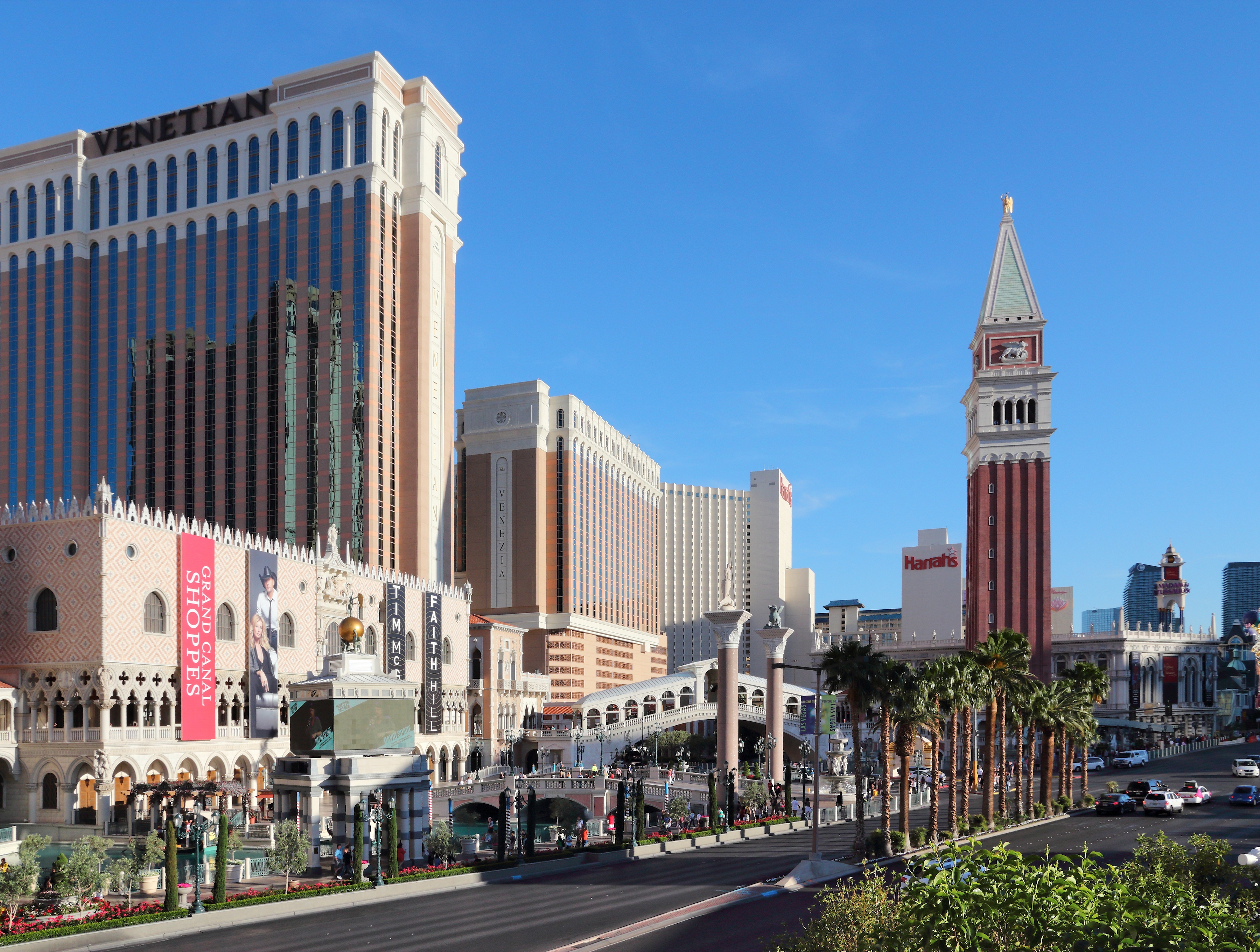 The Venetian Las Vegas on the Las Vegas Strip