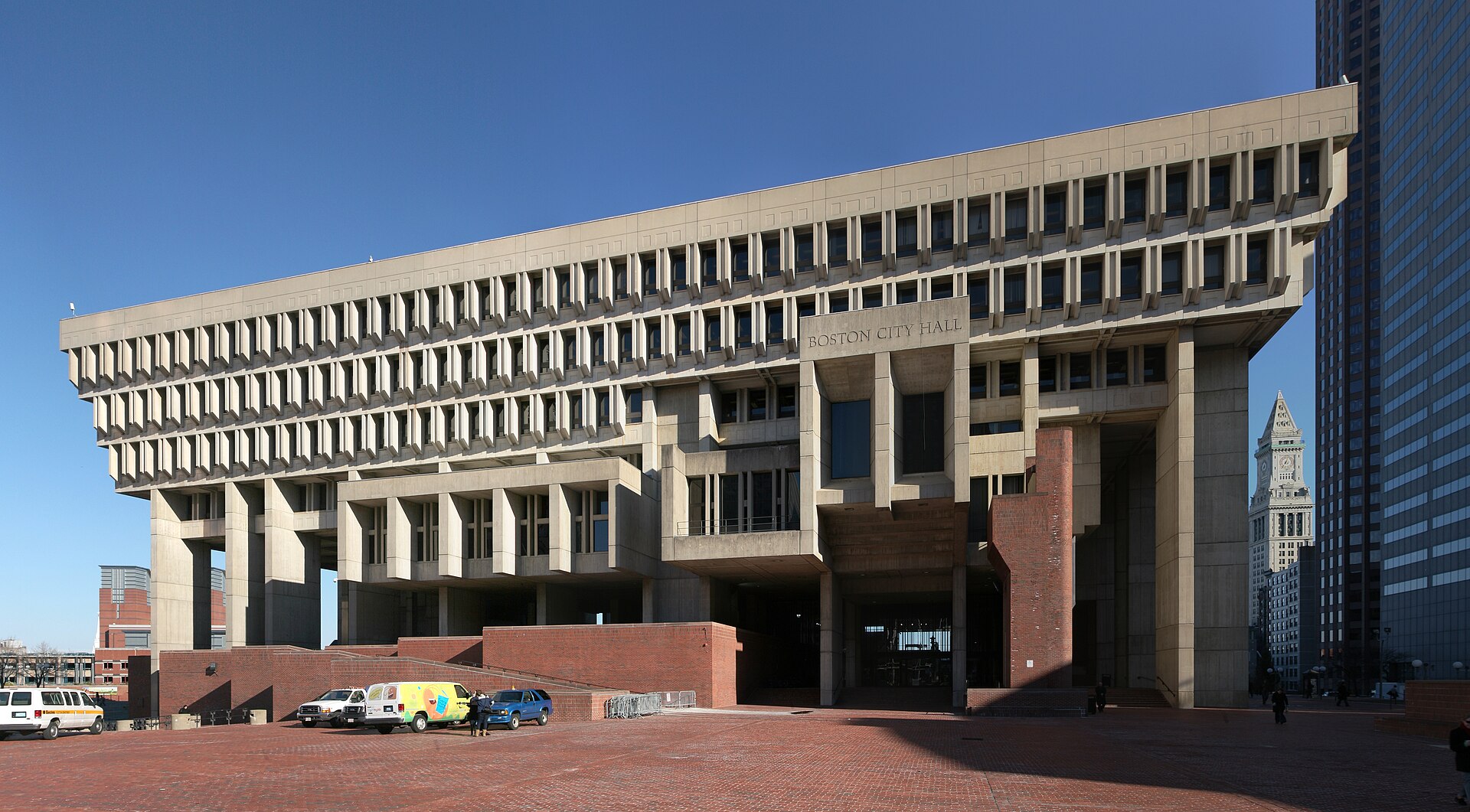 Boston City Hall at City Hall Plaza — Boston hosts Love Is Blind’s eleventh season, the franchise’s first in New England (file photo)