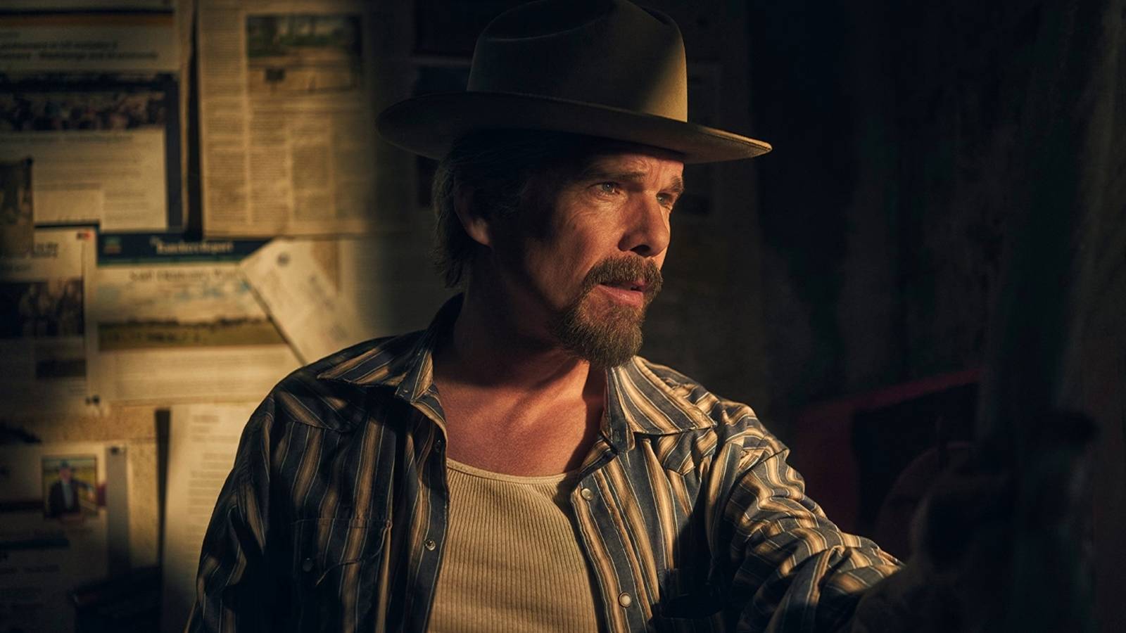 Ethan Hawke as Lee Raybon in The Lowdown