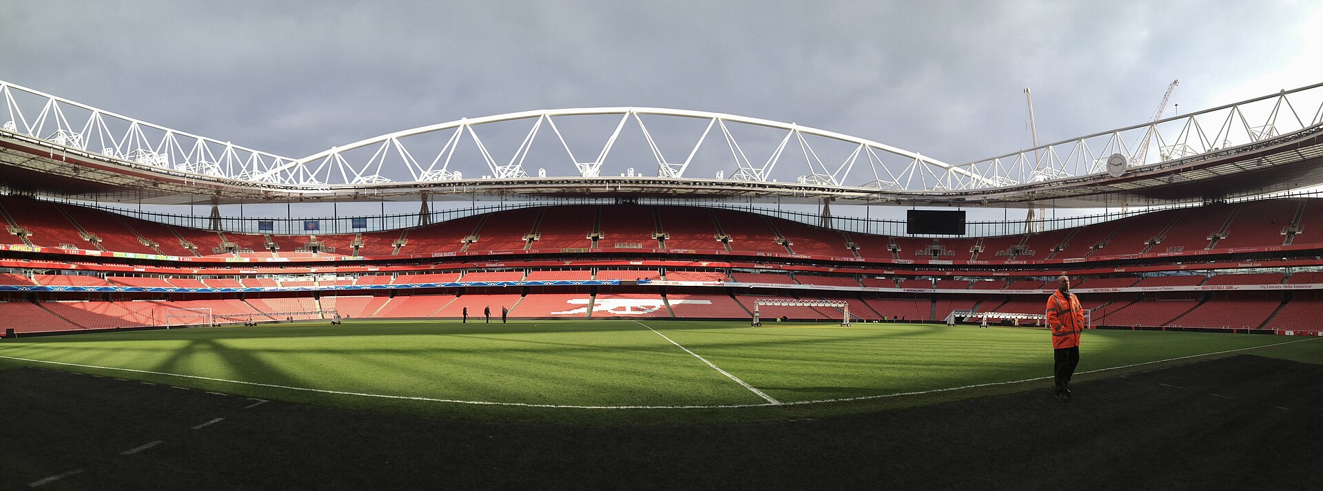 Arsenal's Emirates Stadium on a matchday (file photo)