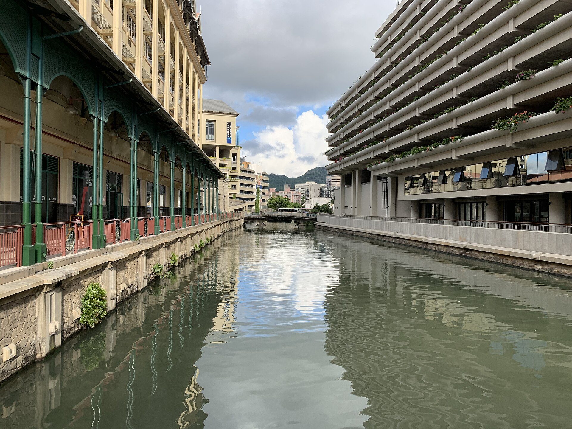 The Caudan Waterfront in Port Louis, Mauritius