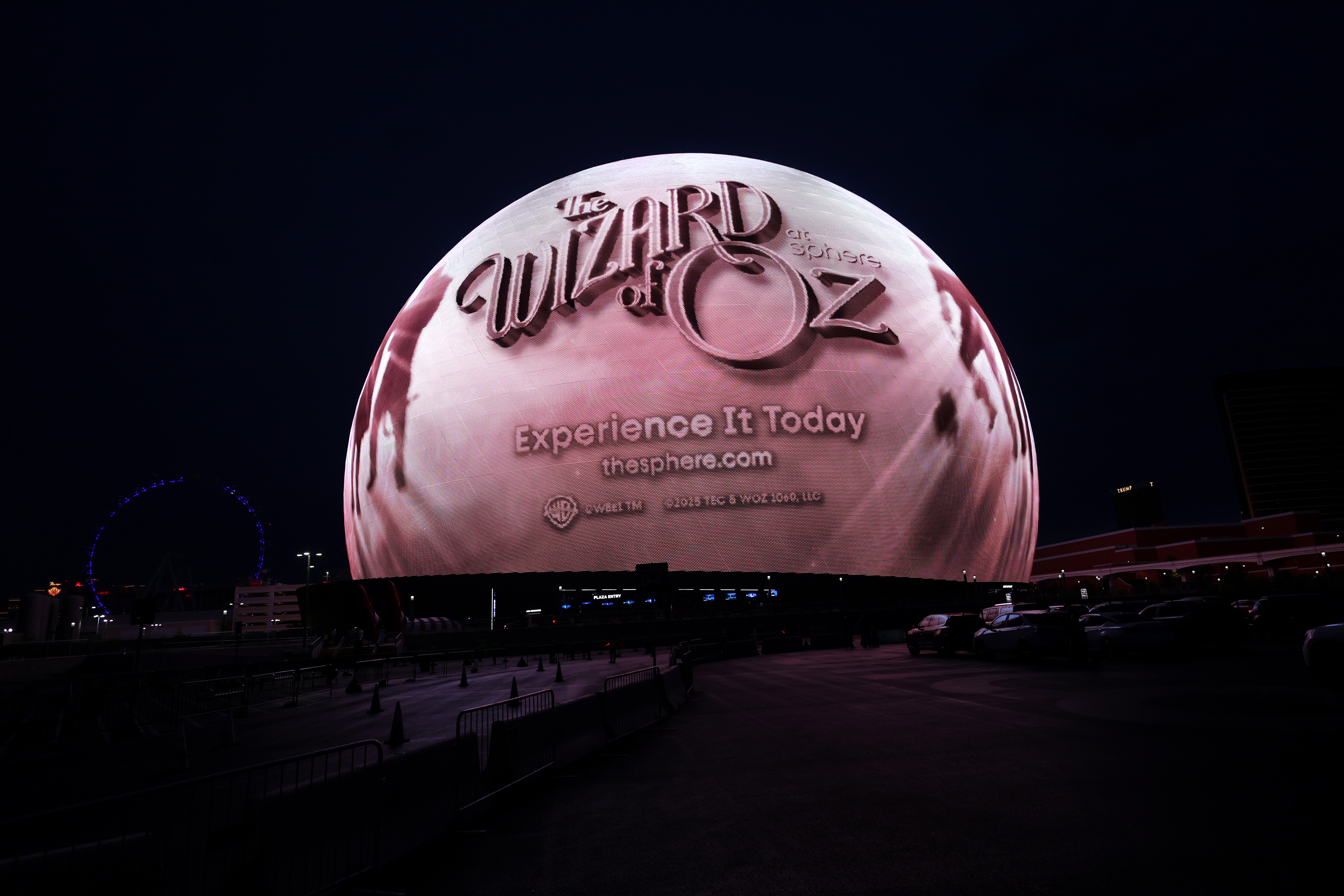 Sphere in Las Vegas, the 17,600-capacity home of Metallica's Life Burns Faster residency