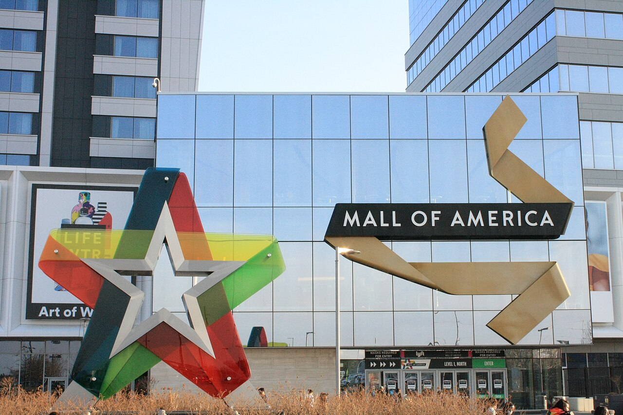 The Mall of America in Bloomington, Minnesota, which federal prosecutors say was the target of an alleged terror plot
