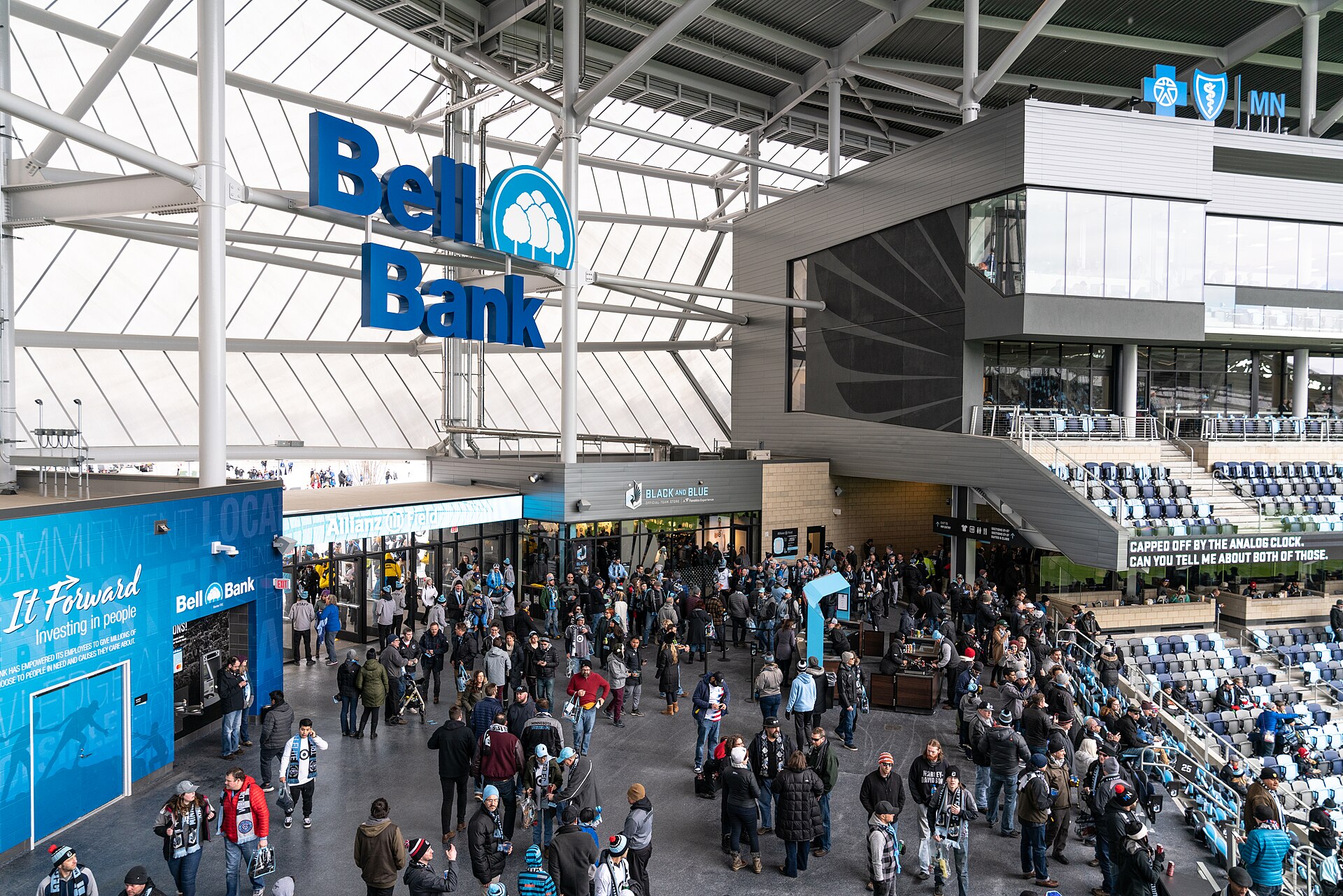 Allianz Field in St. Paul, where Minnesota United beat St. Louis CITY 3-2 in MLS