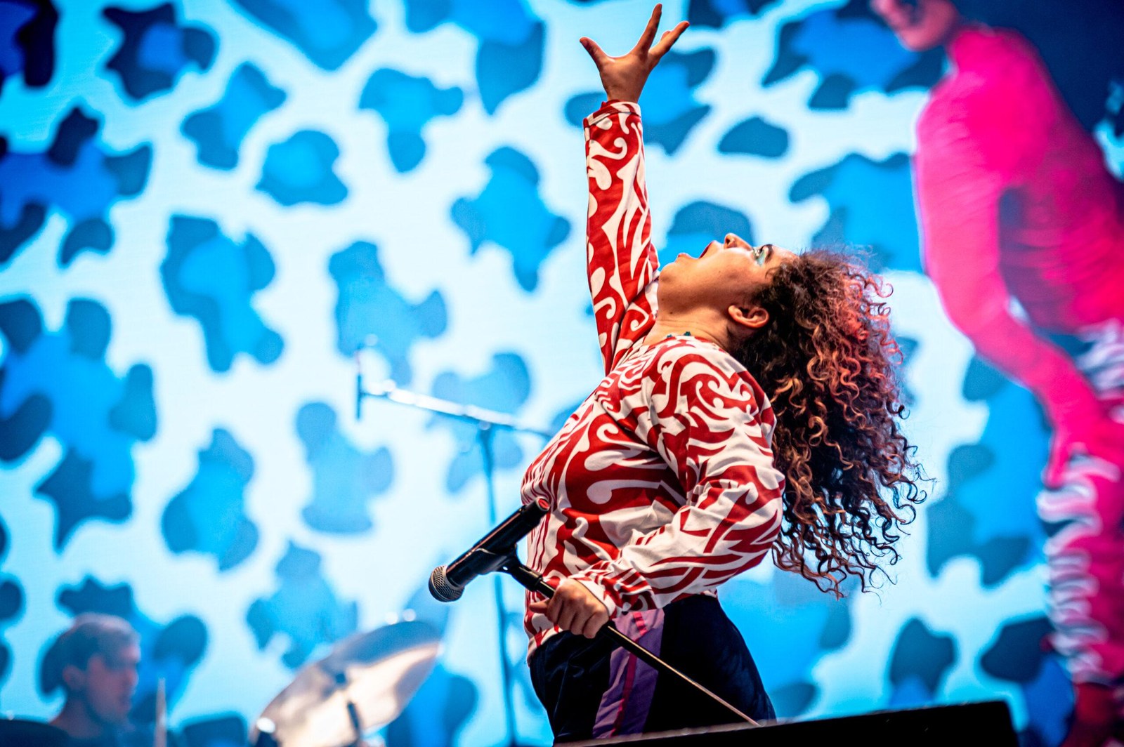 Remi Wolf performing live on stage