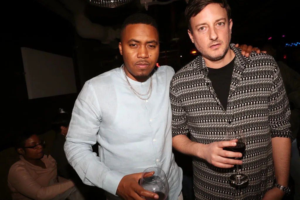 Nas at an event in New York City.