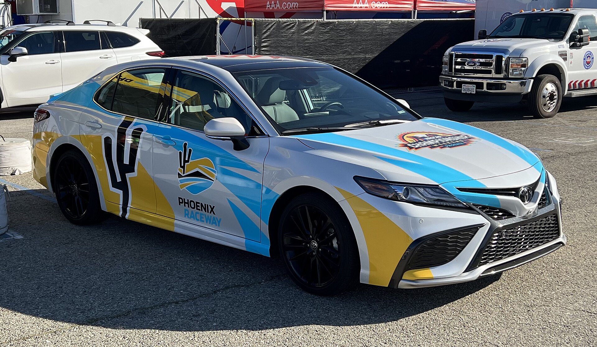 NASCAR Cup Series racing at Phoenix Raceway