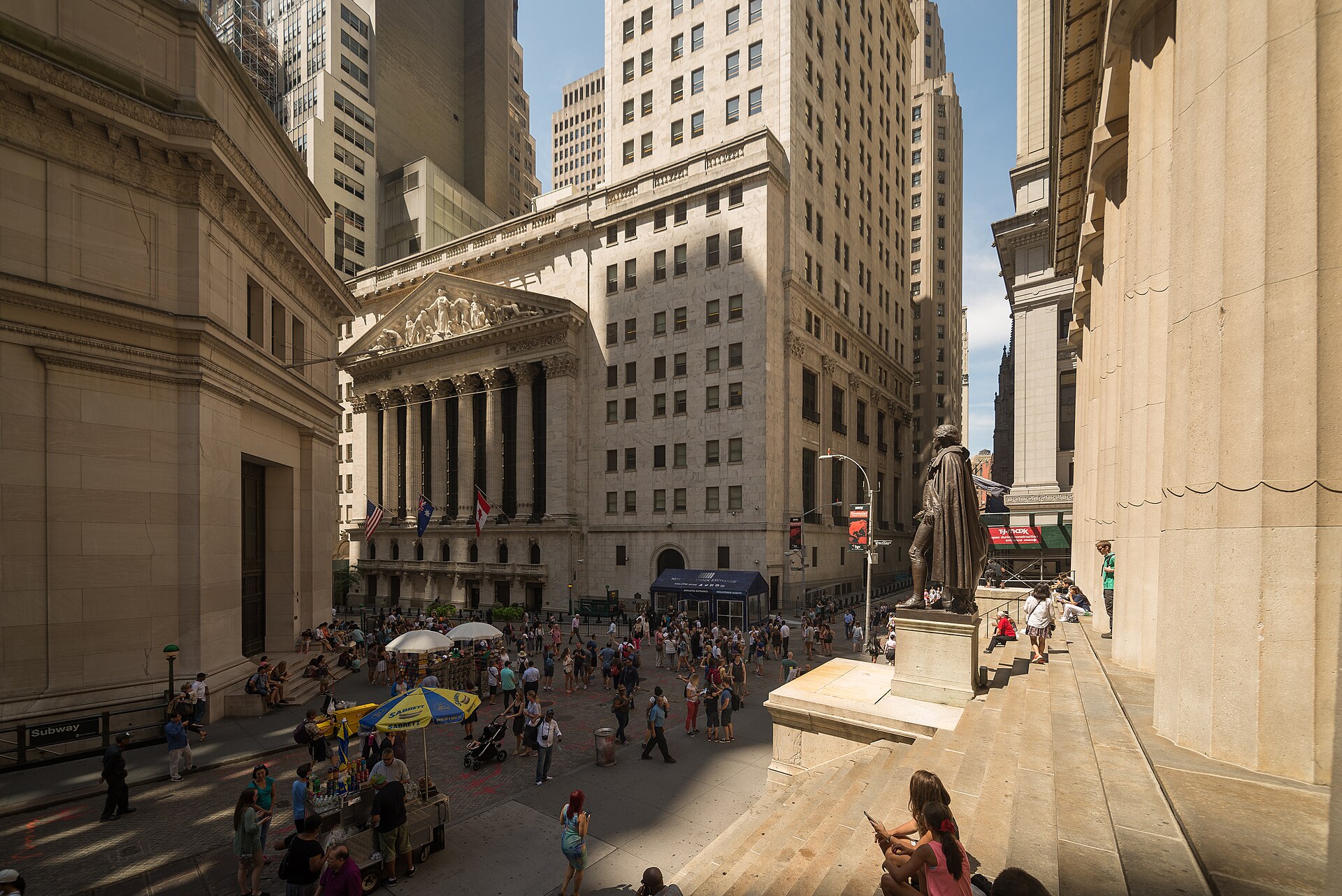 New York Stock Exchange building, file photo