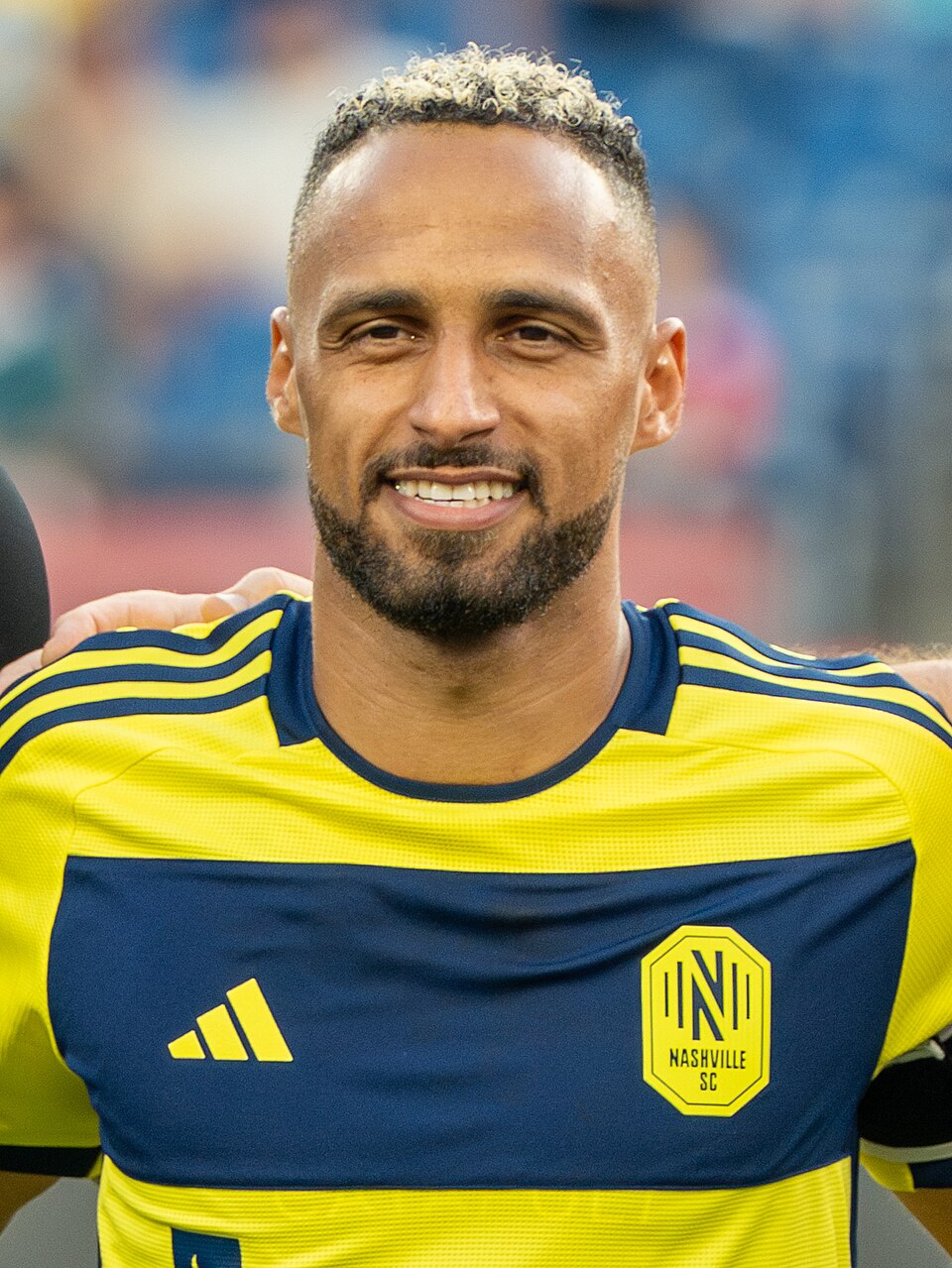 Hany Mukhtar in the Nashville SC kit