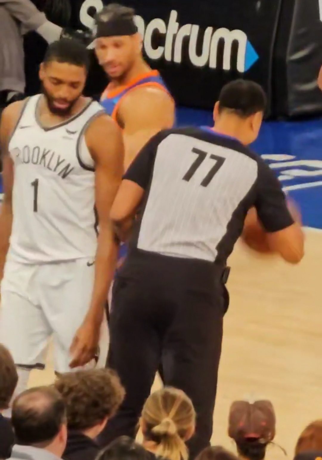 New York Knicks in action