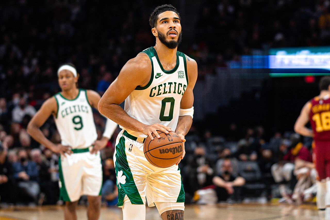 Jayson Tatum of the Boston Celtics (file photo)