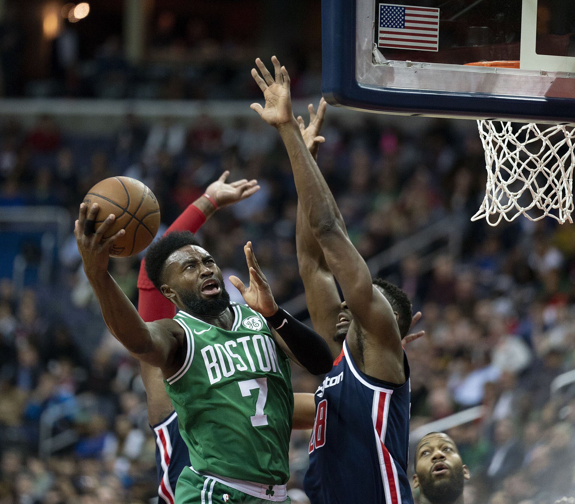Jaylen Brown of the Boston Celtics (file photo)