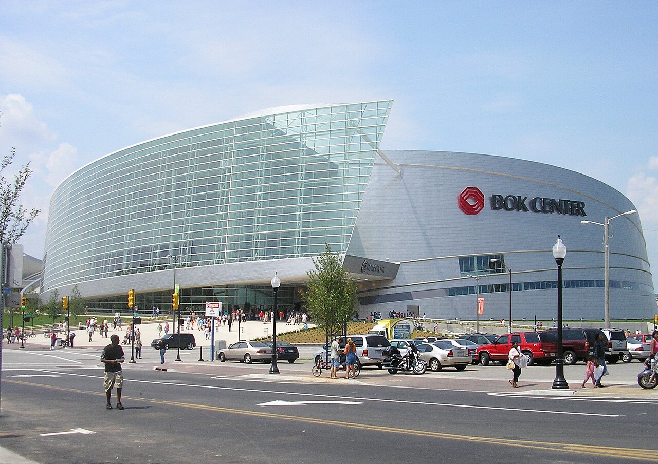 The BOK Center in Tulsa, Oklahoma.