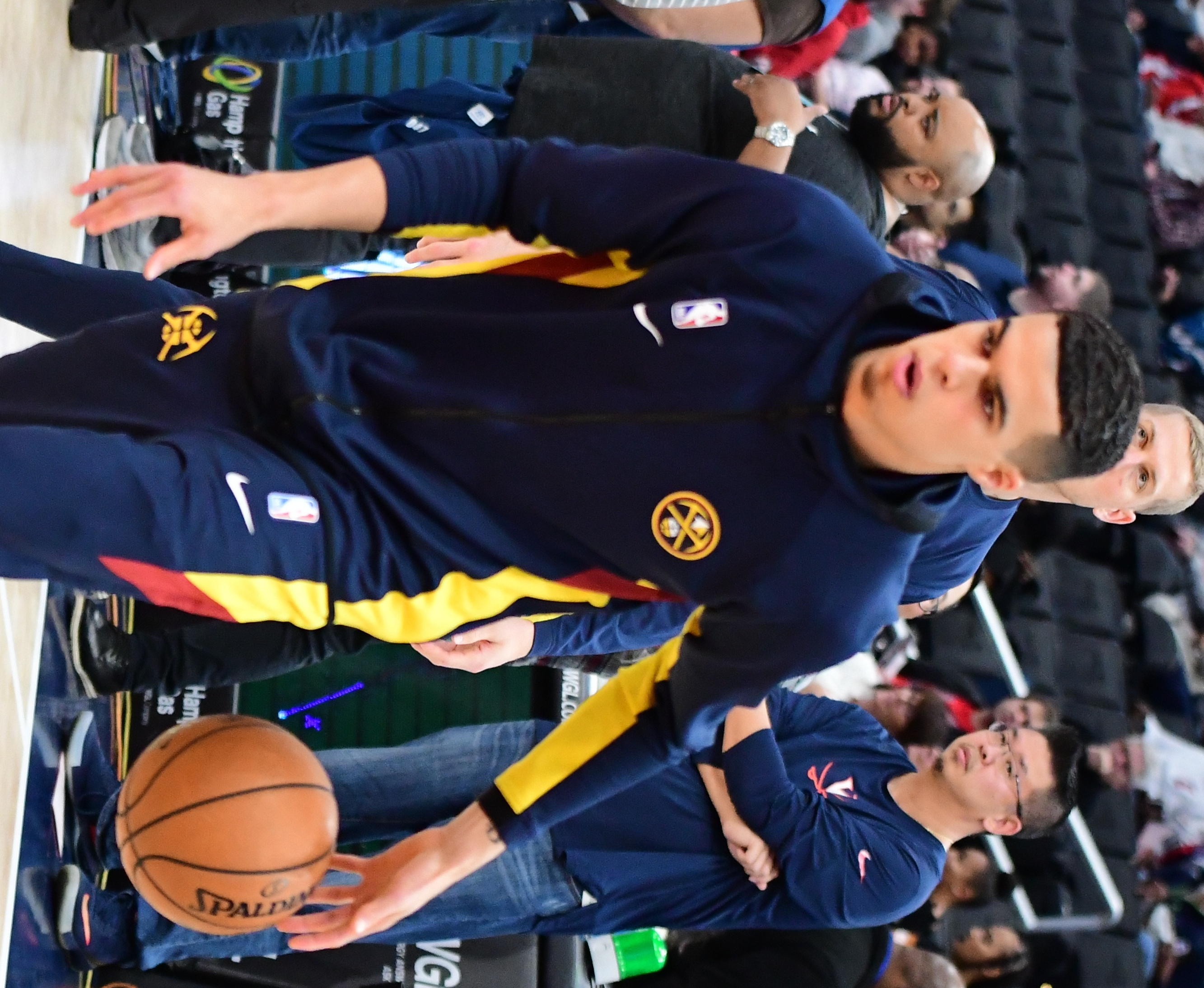 Michael Porter Jr. shown during his tenure with the Denver Nuggets.