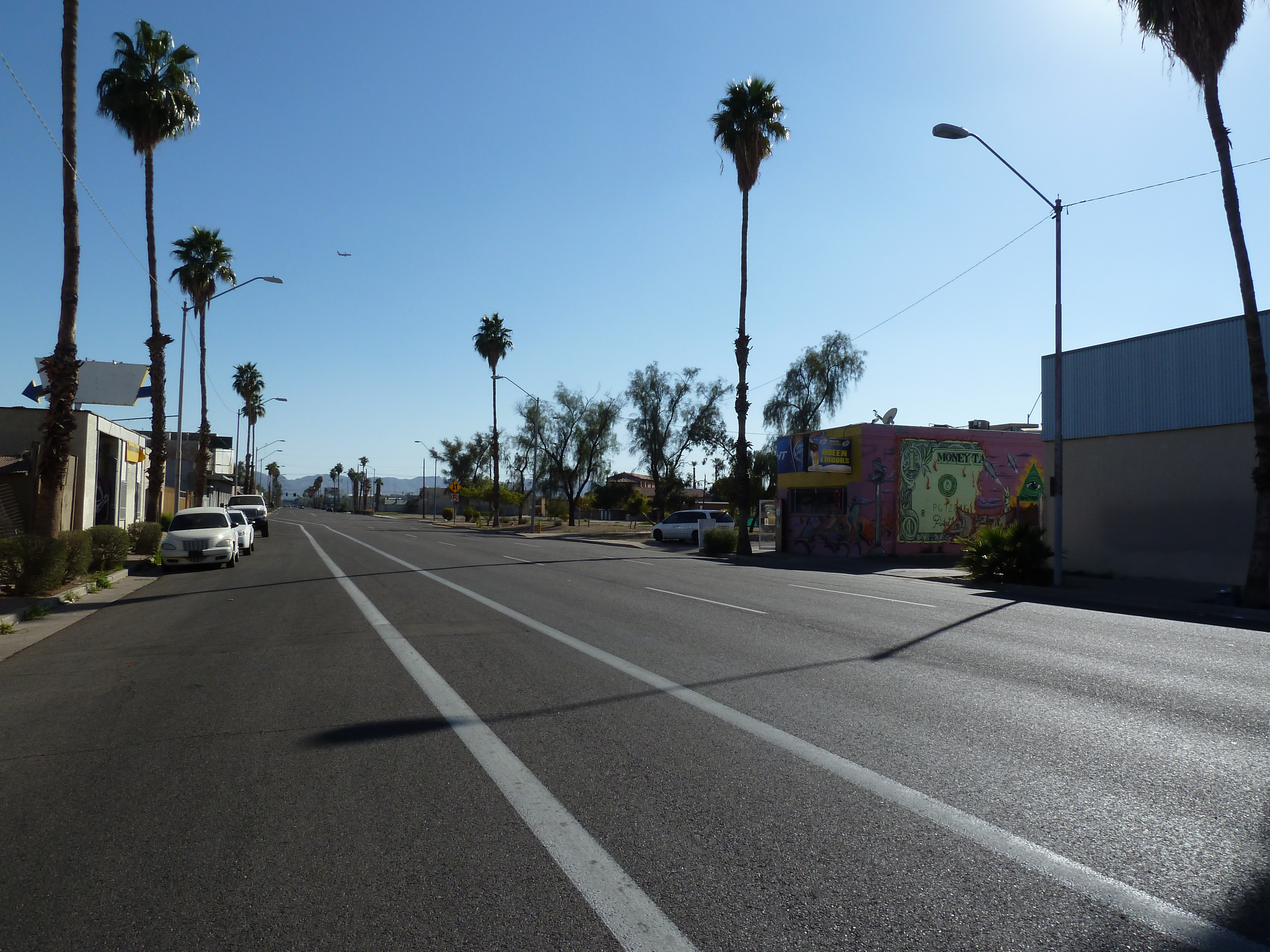 South Central Avenue in Phoenix, looking south