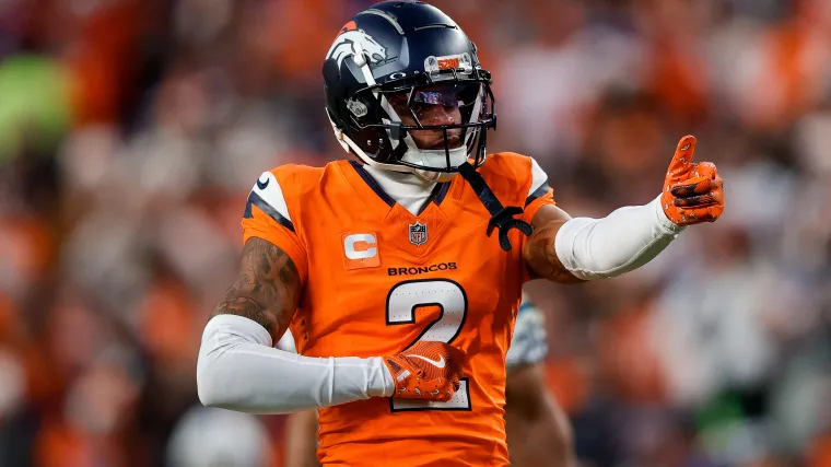 Denver Broncos cornerback Patrick Surtain II (2) — Surtain's Achilles is intact and his ankle injury is expected to be short-term.