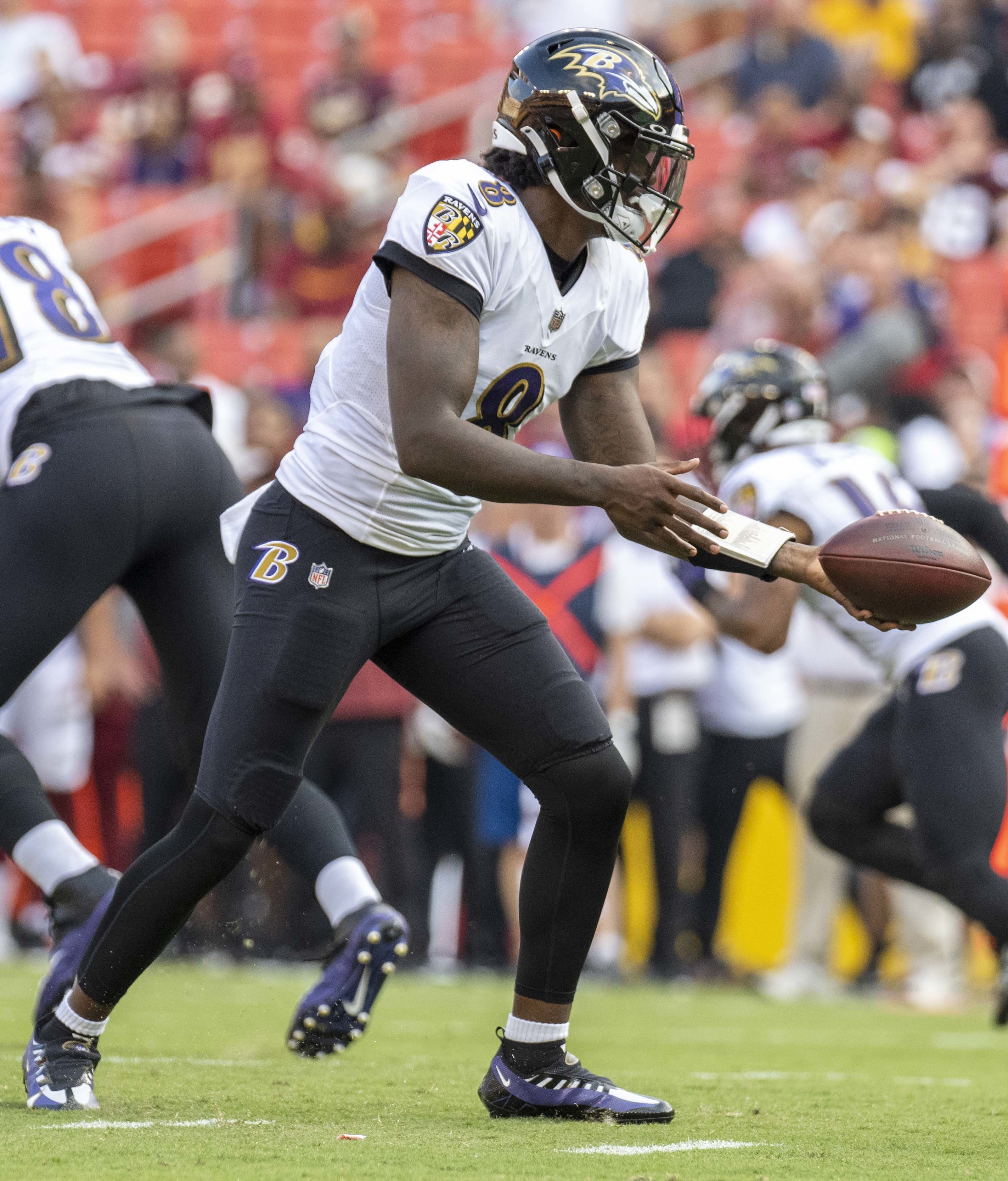 Lamar Jackson during the 2021 season