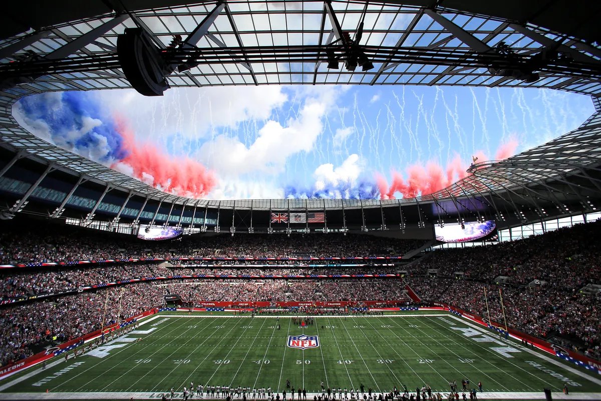 Tottenham Hotspur Stadium in London