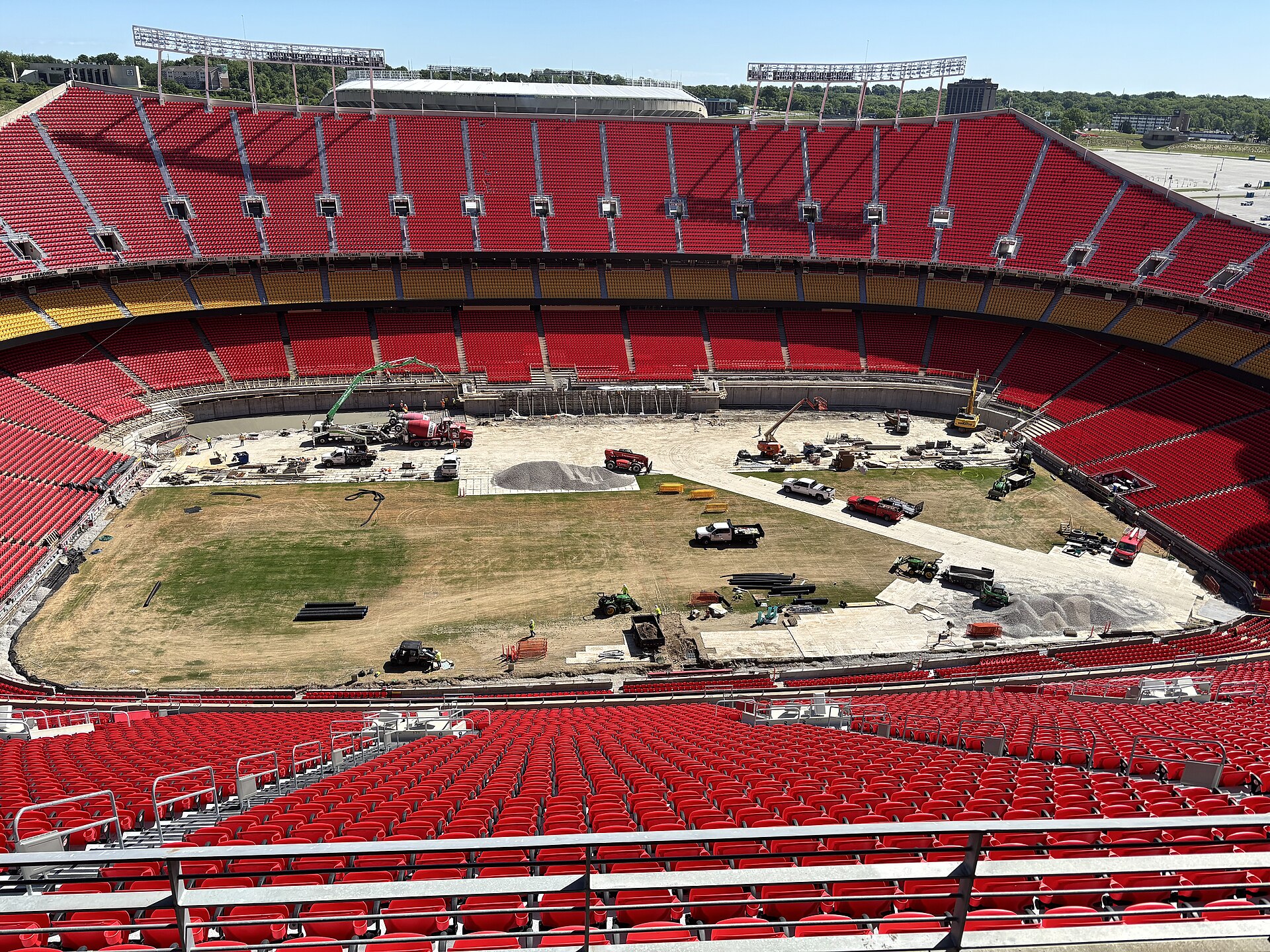 Arrowhead Stadium in Kansas City (file photo)