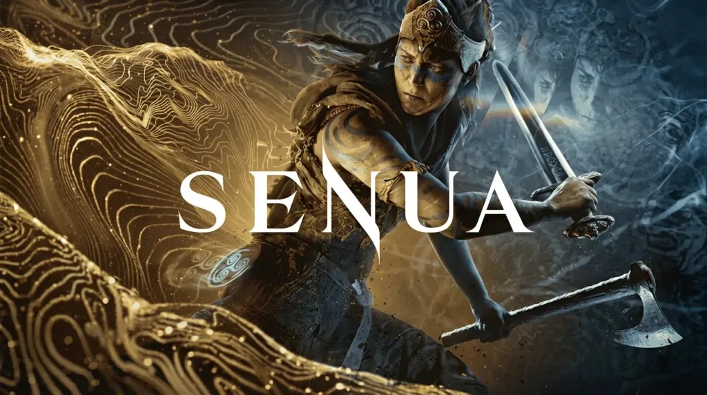 Official Senua key art from Ninja Theory, the Hellblade studio where layoffs began Monday
