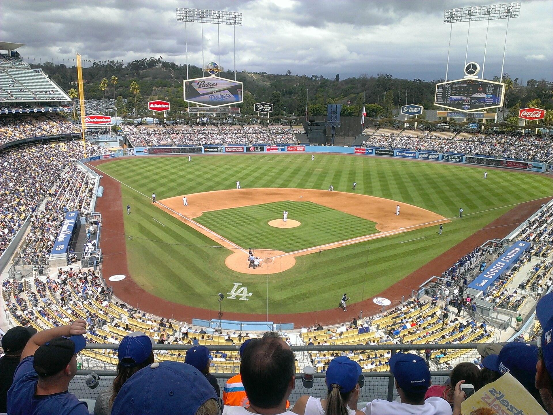 Dodger Stadium in Los Angeles (file photo)