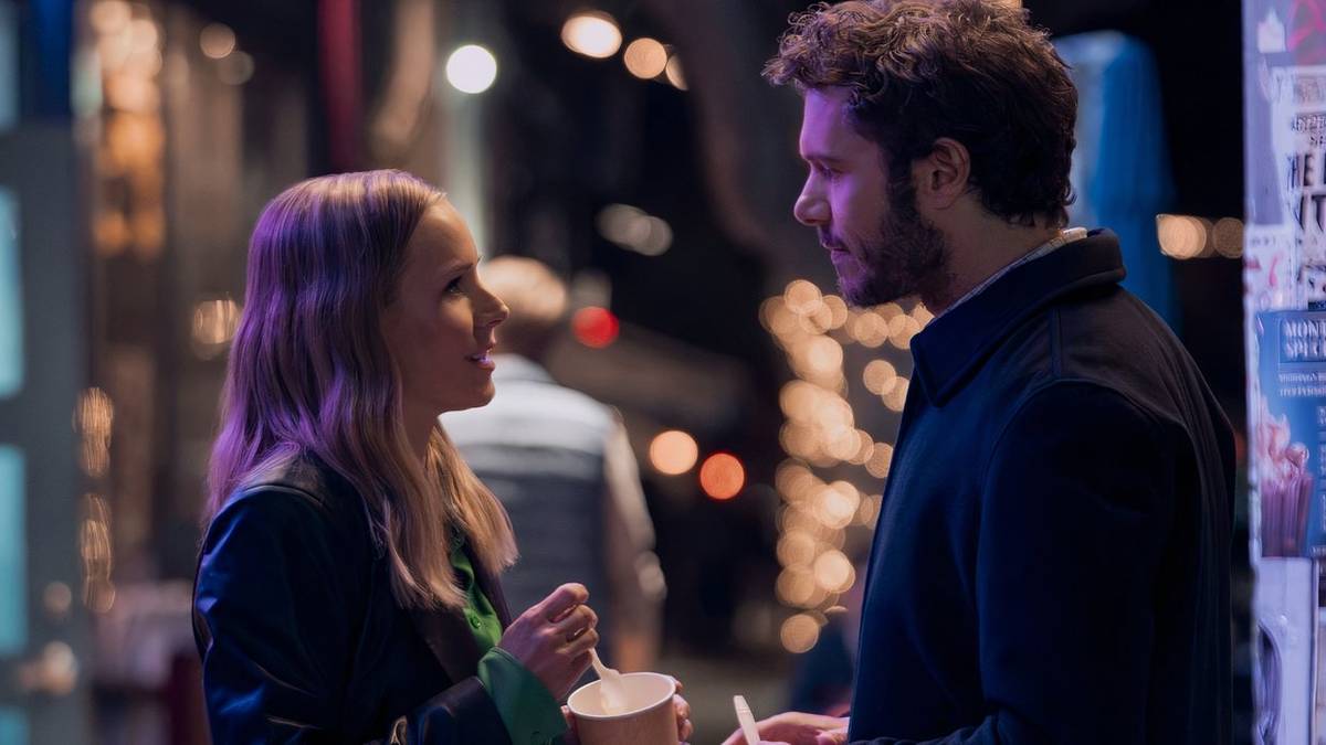 Kristen Bell and Adam Brody as Joanne and Noah in Nobody Wants This