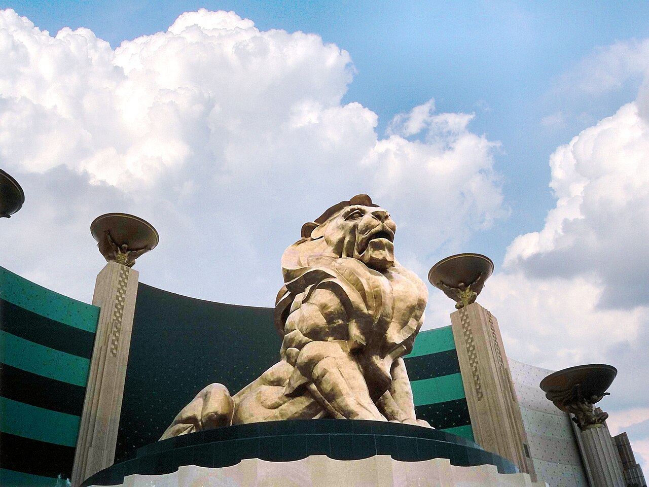 The MGM Grand Hotel and Casino in Las Vegas, home of the MGM Grand Theater