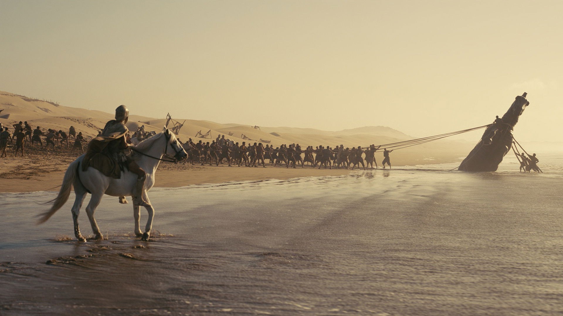 Official still from Christopher Nolan's The Odyssey