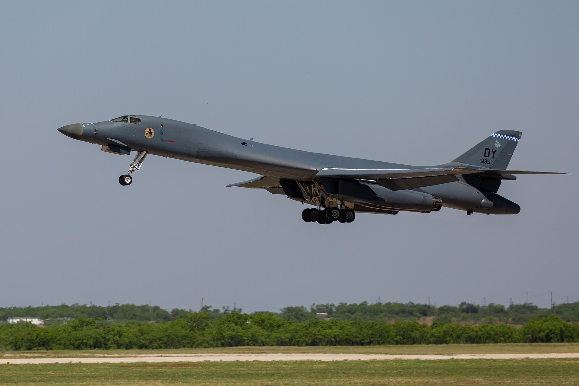 A B-1B Lancer bomber (file photo)