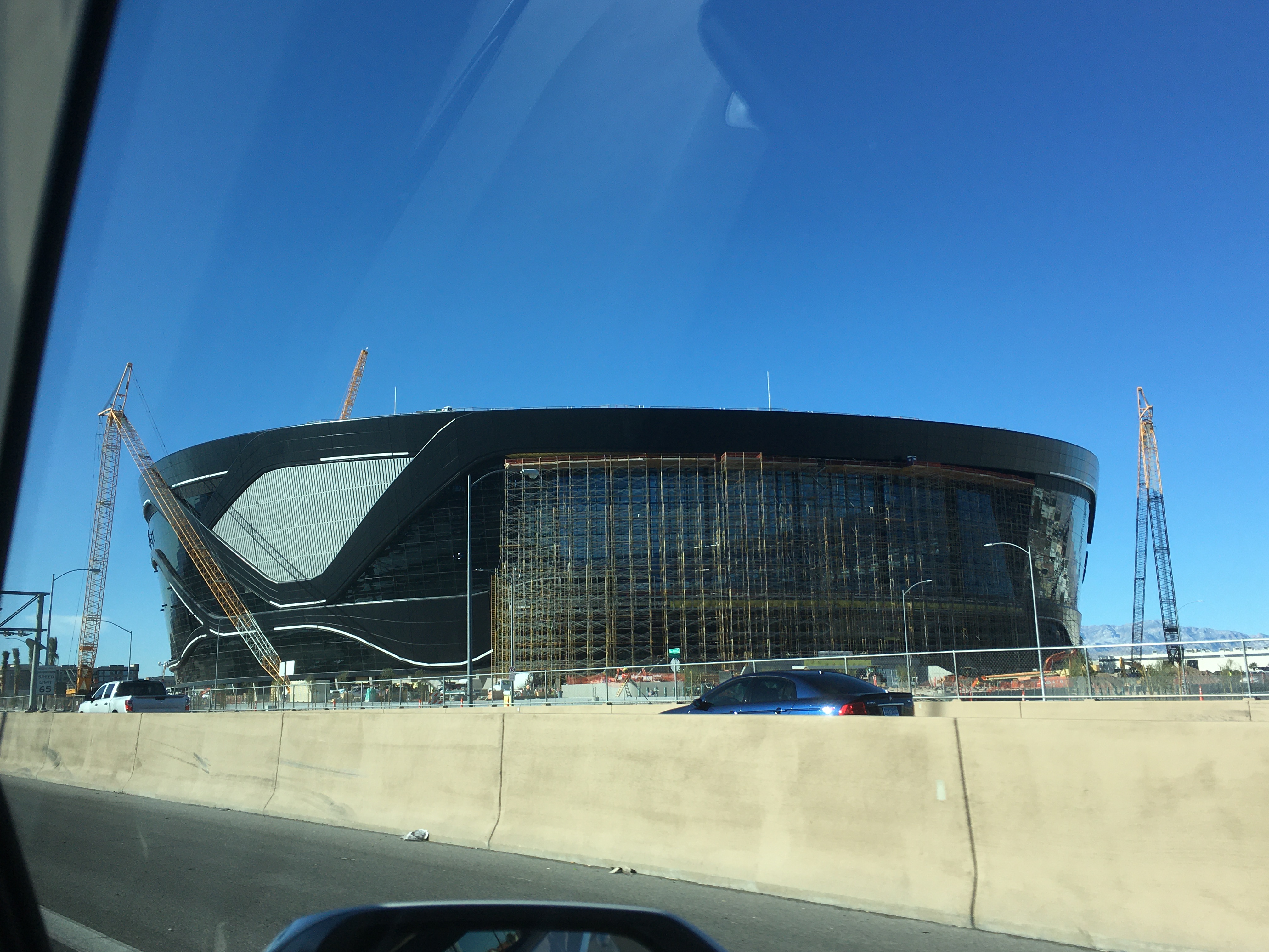 Allegiant Stadium in Las Vegas, home of the Raiders (file photo)