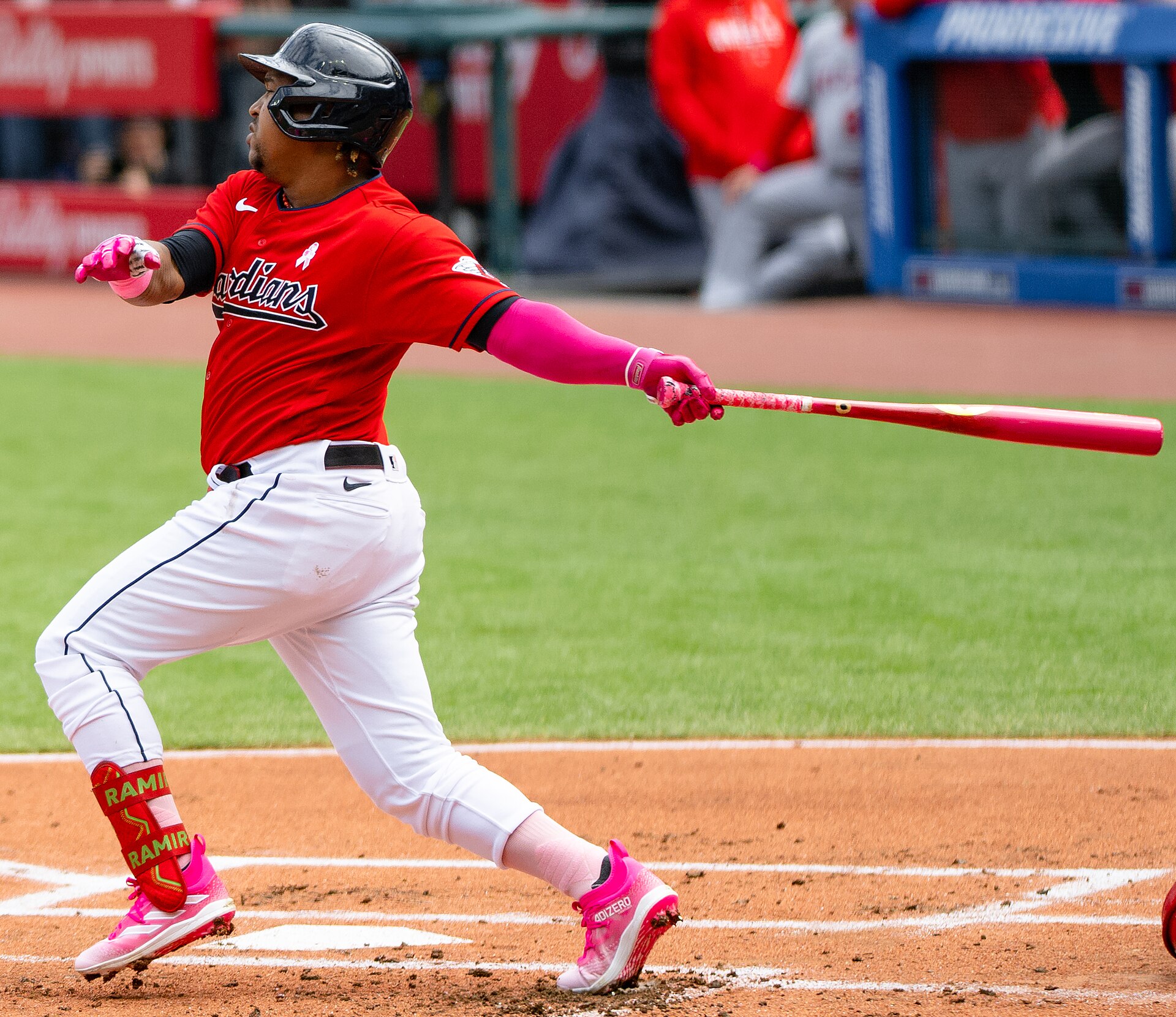 Cleveland Guardians third baseman Jos&eacute; Ram&iacute;rez