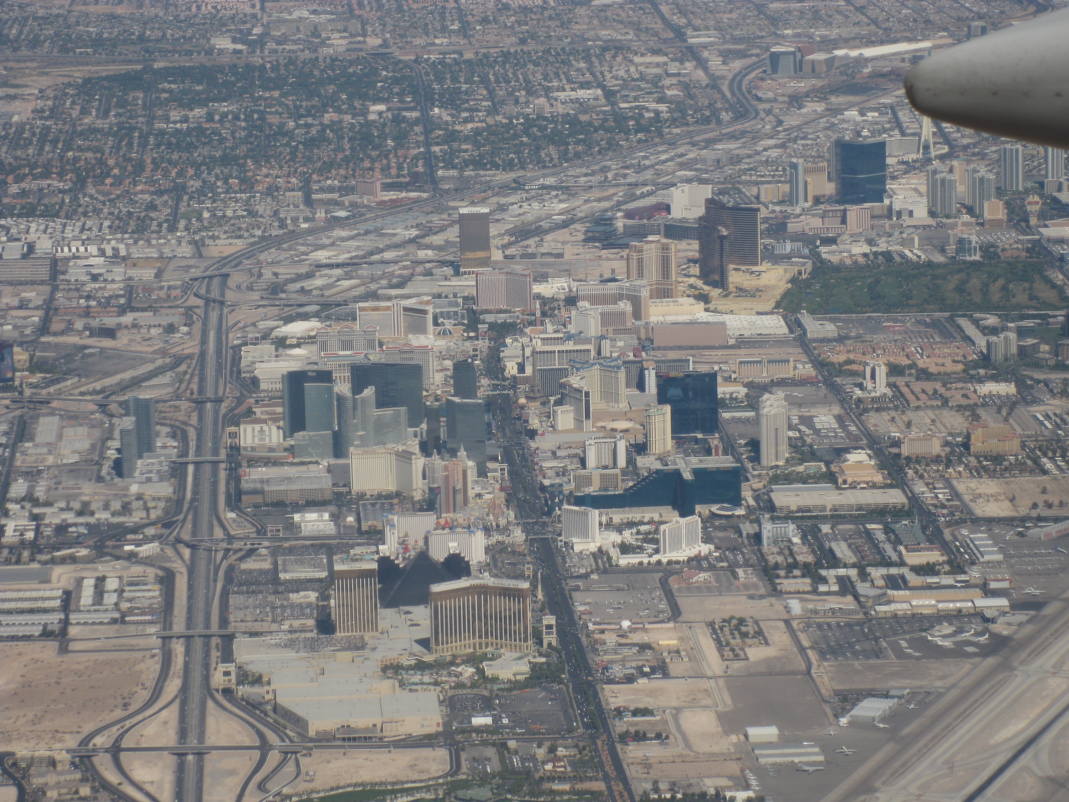 Aerial view of Las Vegas neighborhoods (file photo)