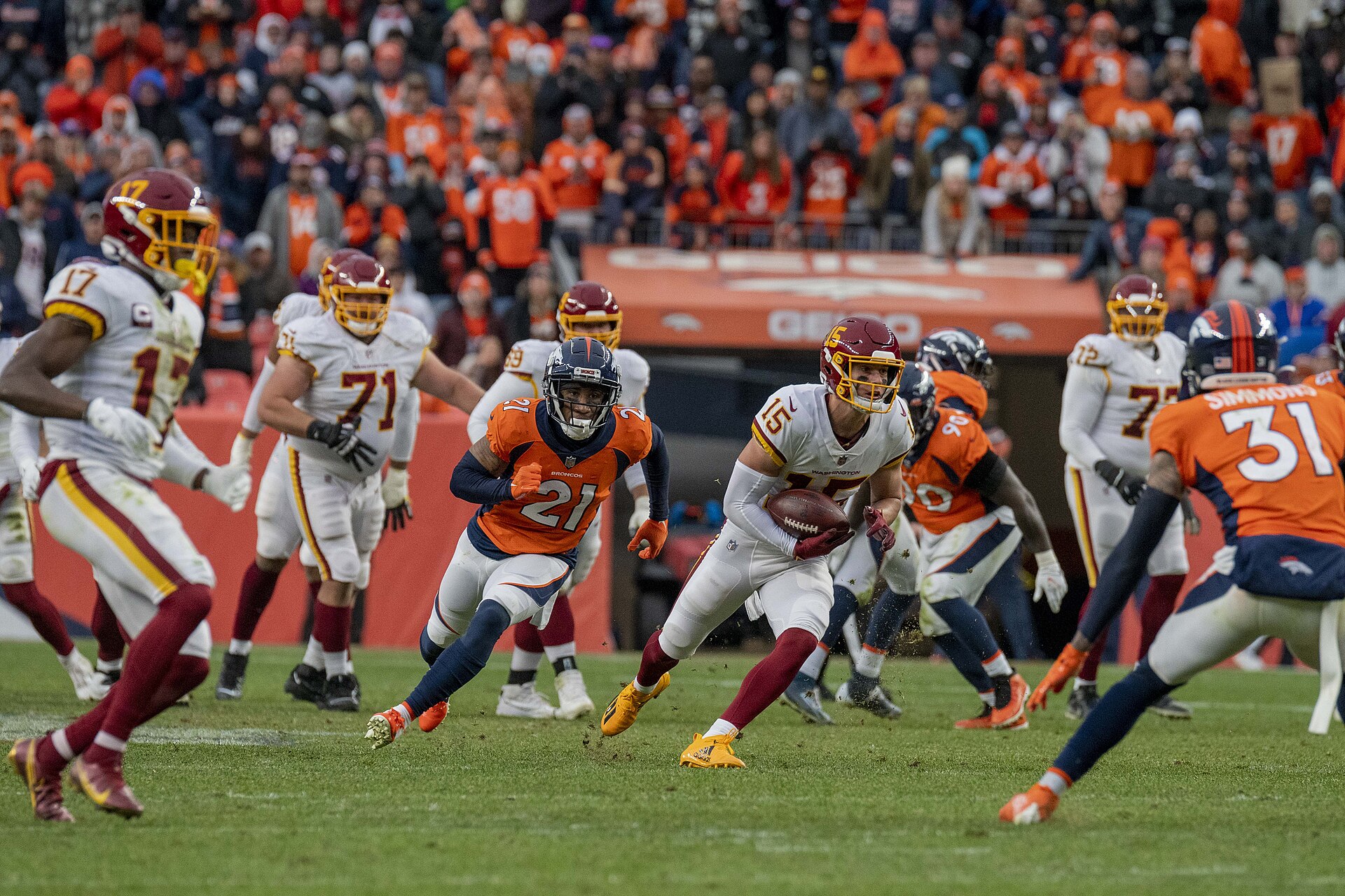 The Denver Broncos in action (file photo)