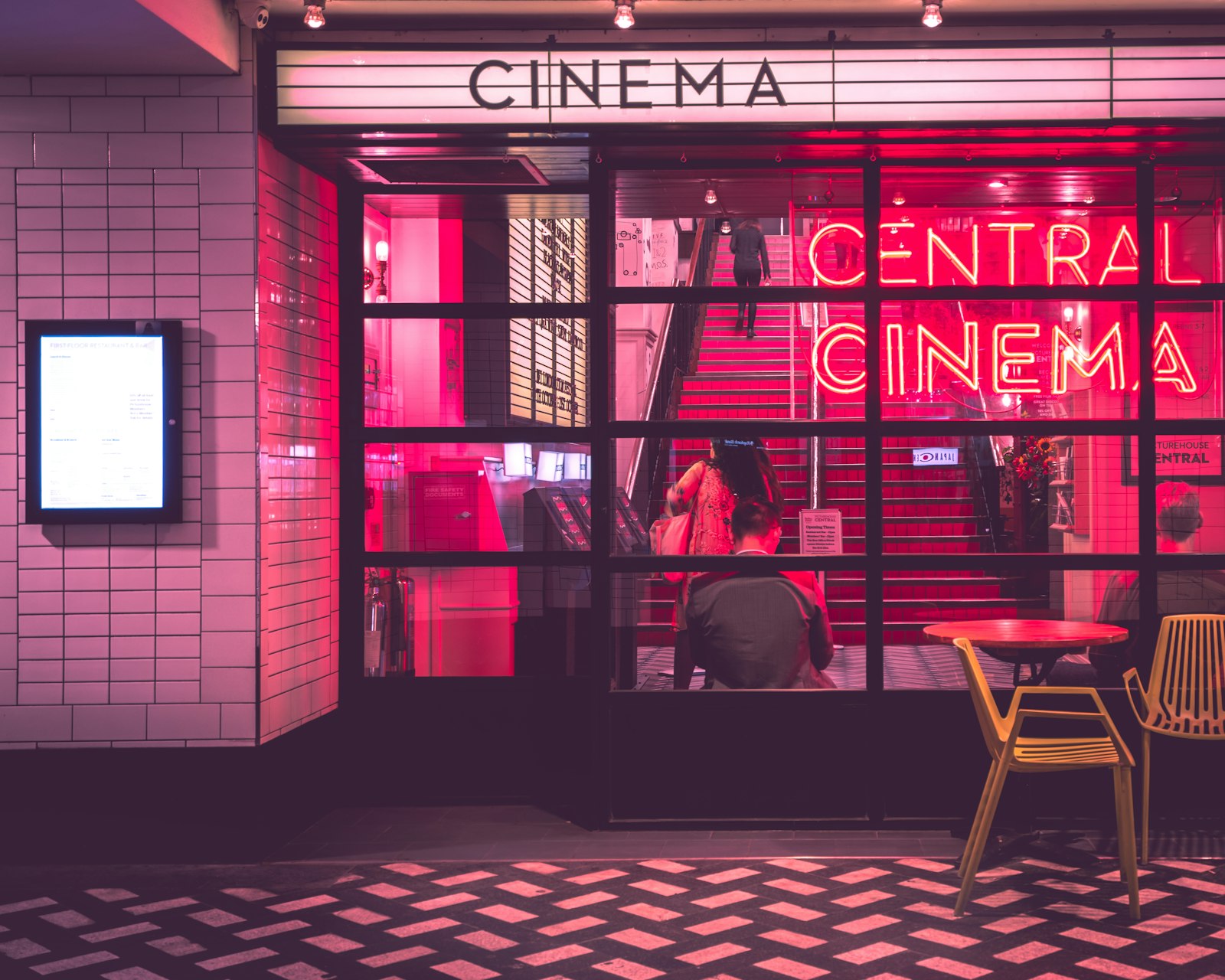 A cinema audience watching a film premiere (file photo)