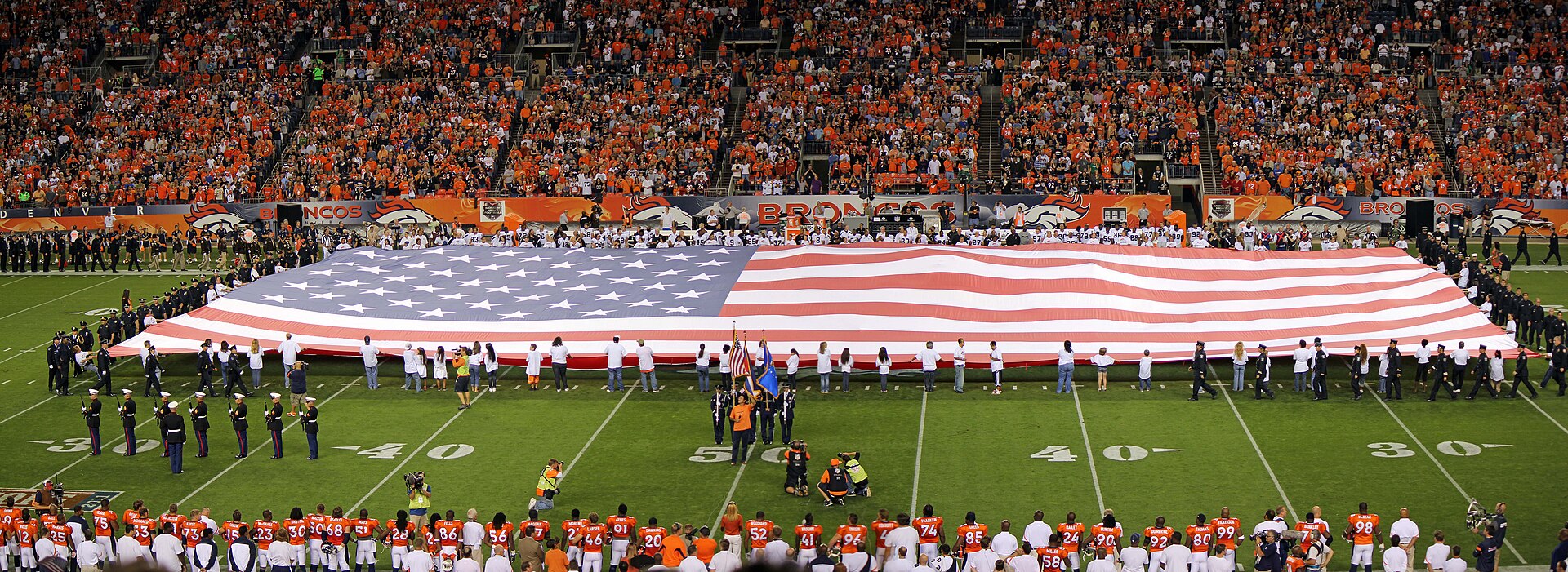 Empower Field at Mile High in Denver, home of the Broncos