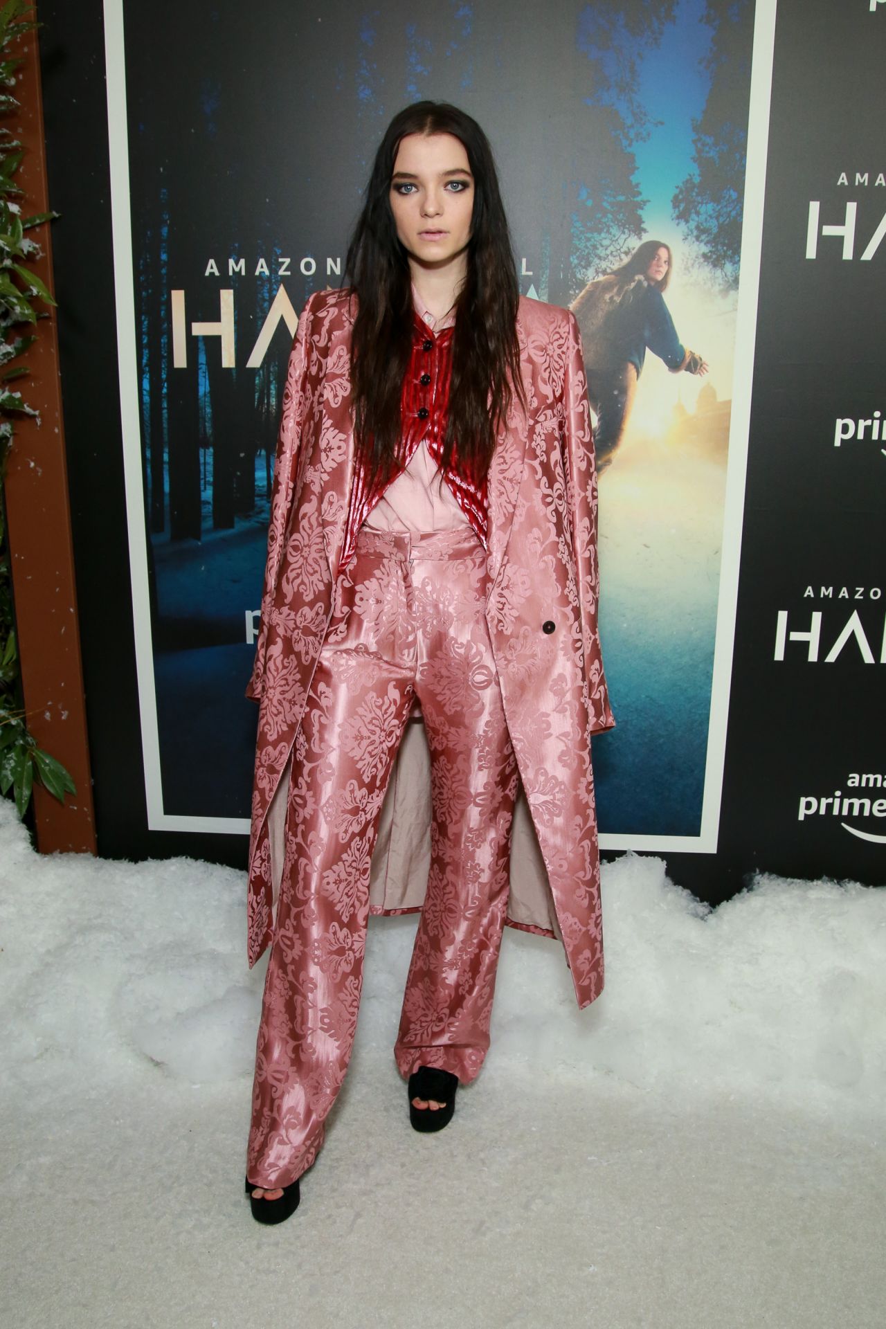 Esmé Creed-Miles at the Hanna premiere in New York City