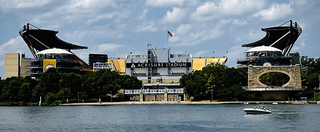 Acrisure Stadium in Pittsburgh, home of the Steelers