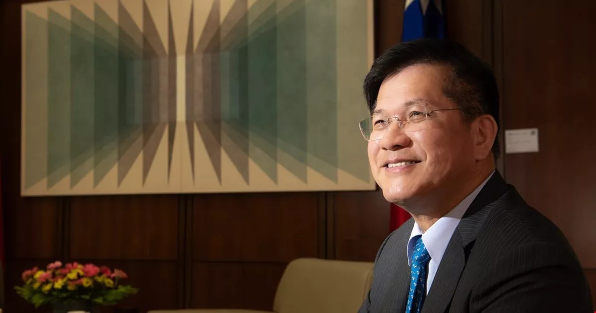 Taiwan's Foreign Minister Lin Chia-lung.