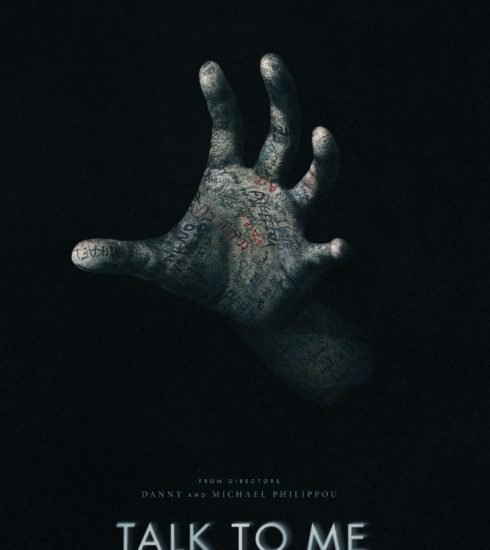 Official key art for Talk to Me — the A24 horror hit that launched the universe