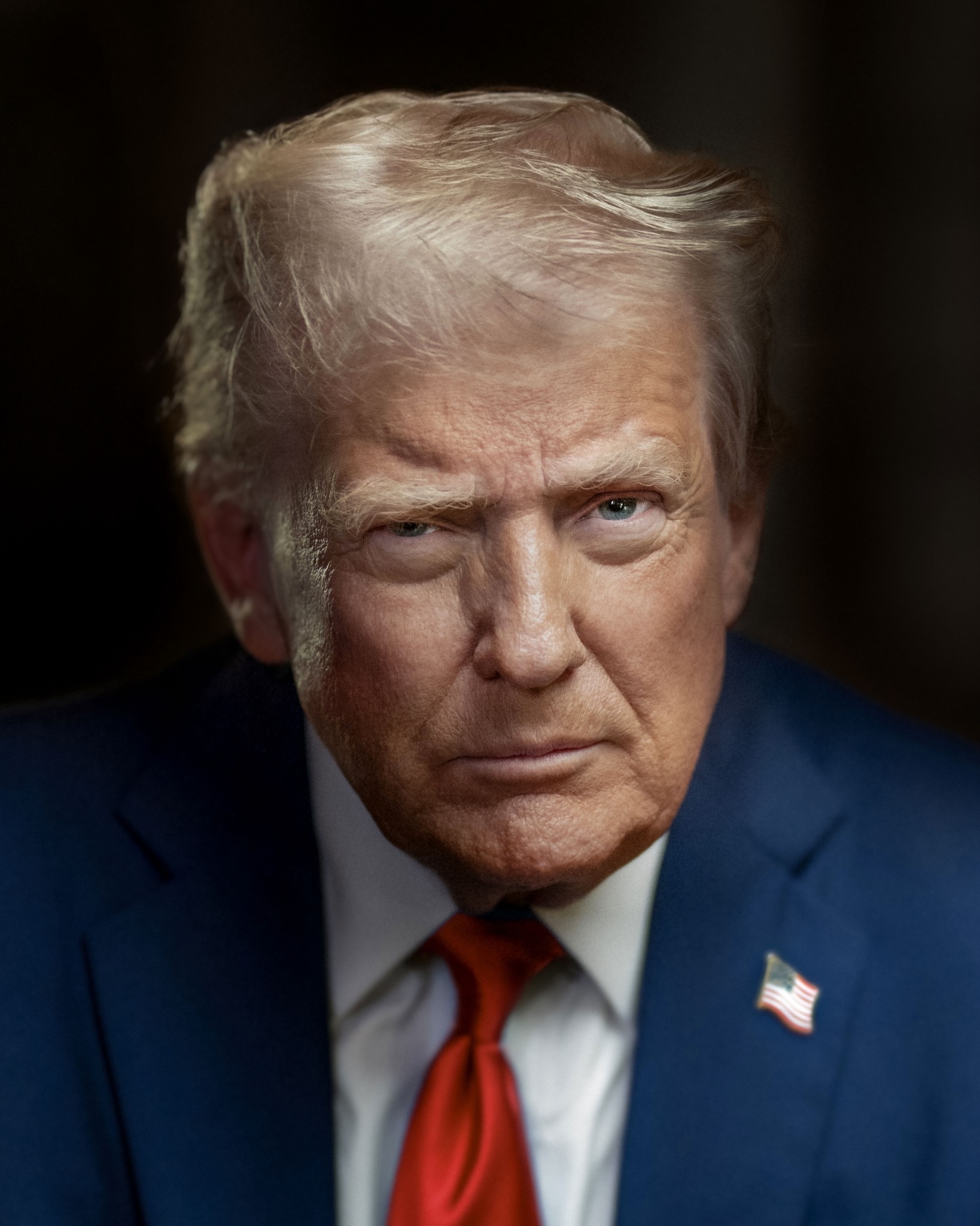 President Donald Trump, whose Oct. 9 Truth Social post announced the Russian diesel arrangement