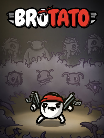 Brotato key art showing the potato survivor hero