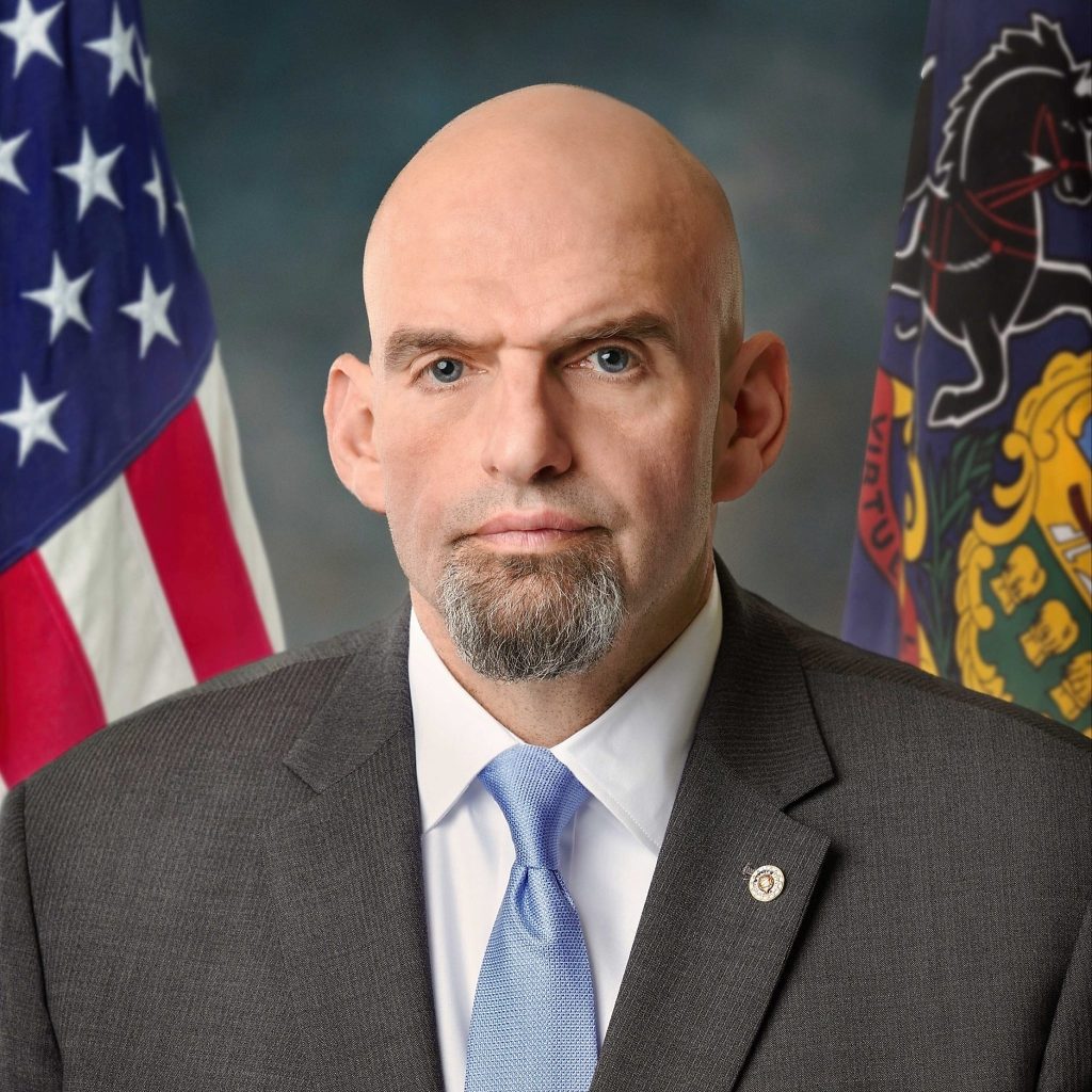 Official portrait of Sen. John Fetterman