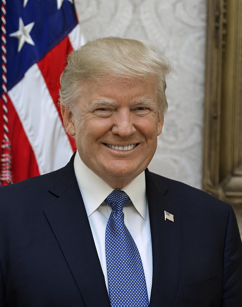 President Donald Trump (official White House portrait)