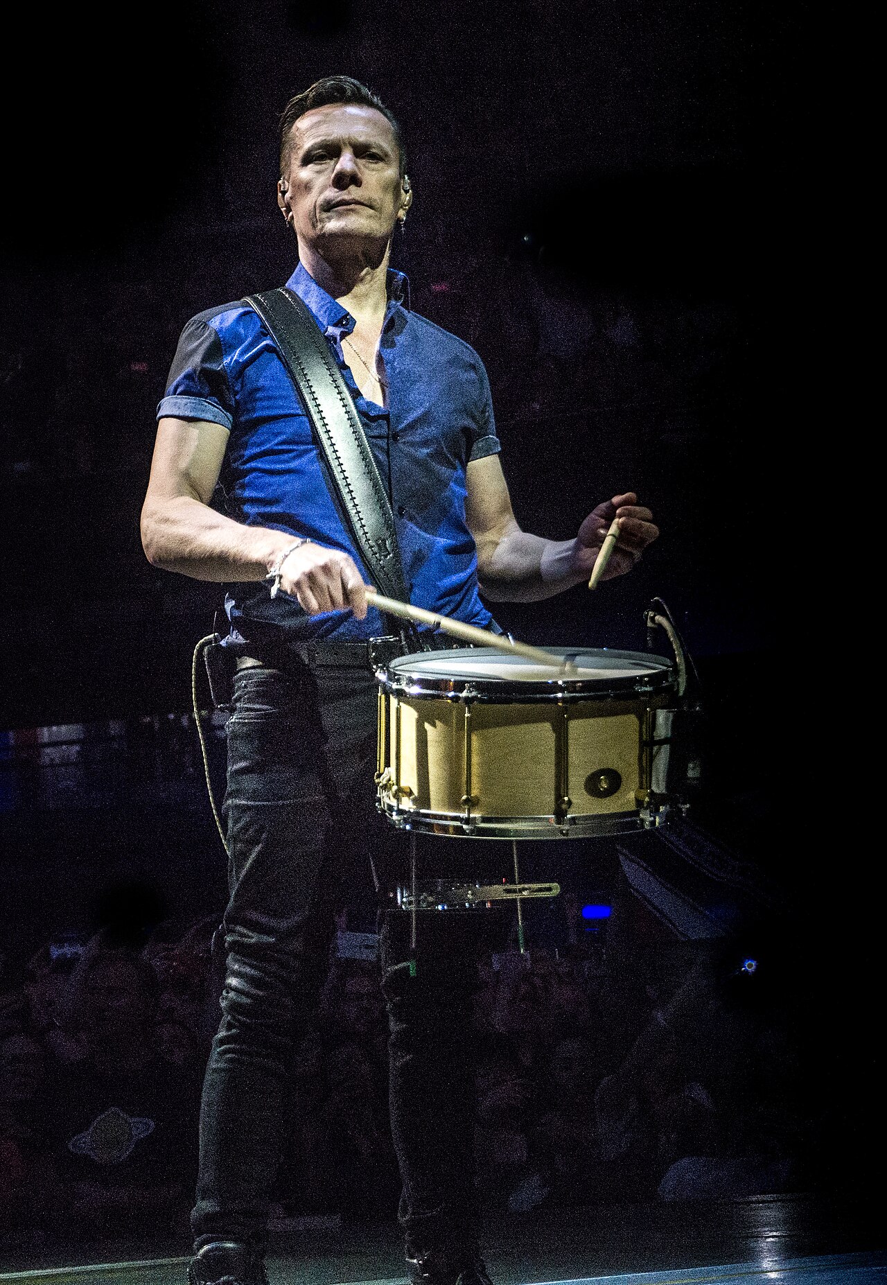 Larry Mullen Jr. in Dublin