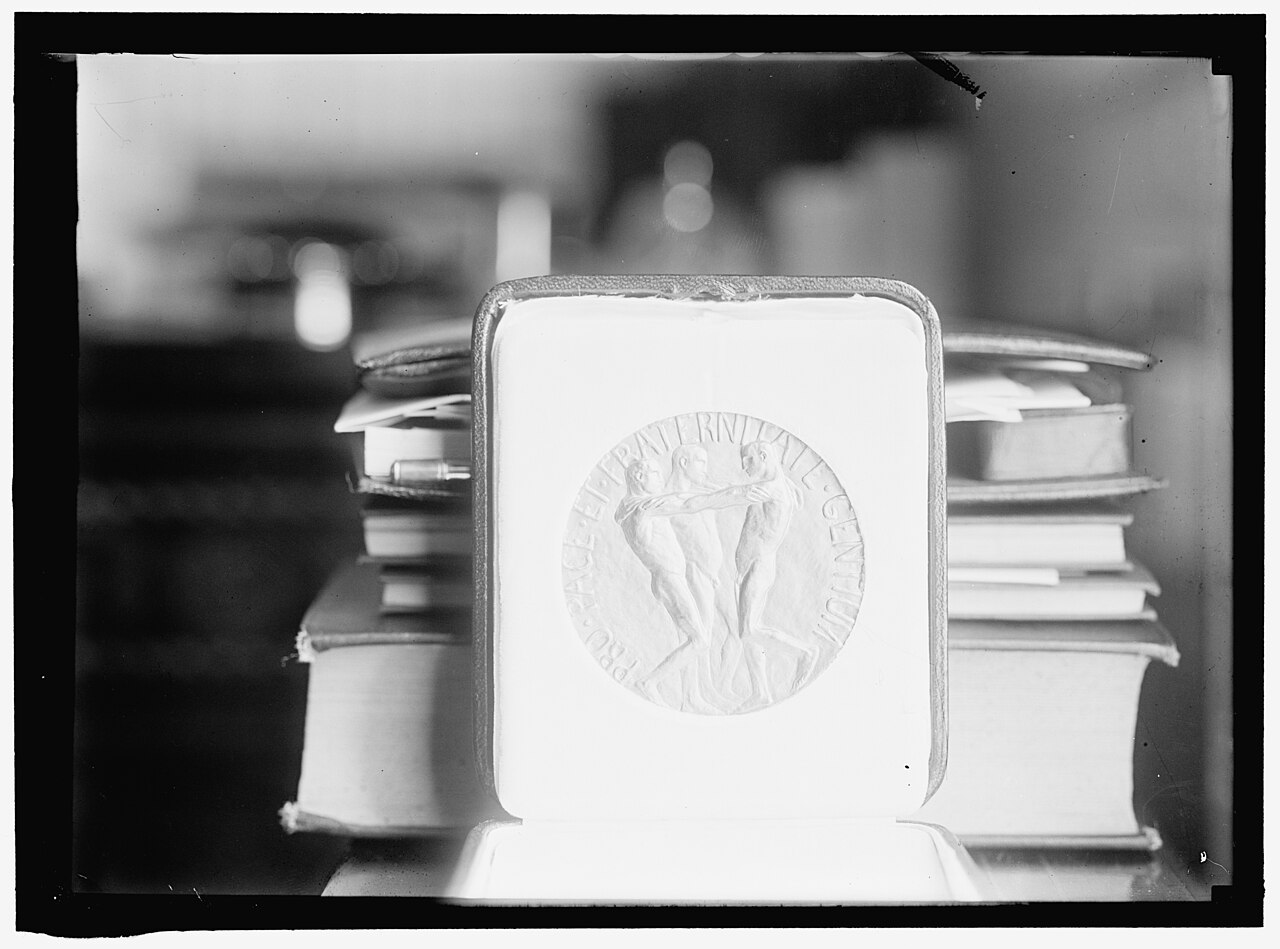 The Nobel Peace Prize medal (file photo)