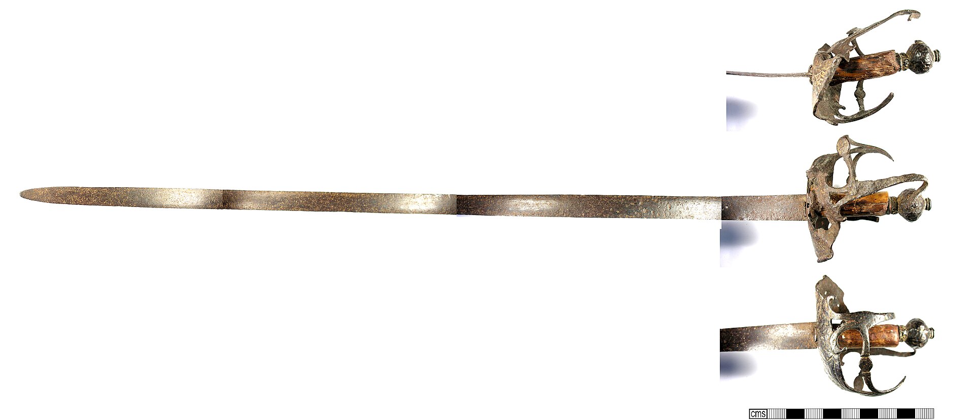 A post-medieval rapier sword (file photo)