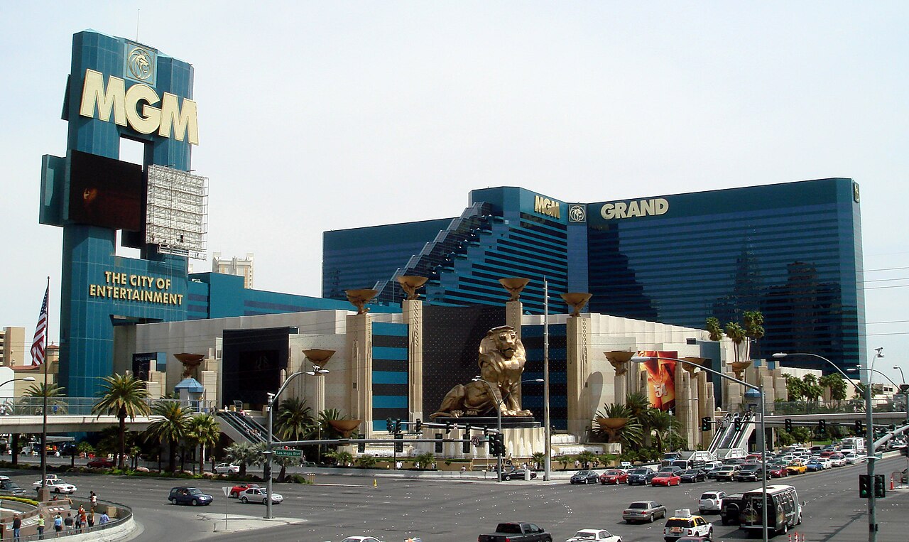 The MGM Grand in Las Vegas during the day