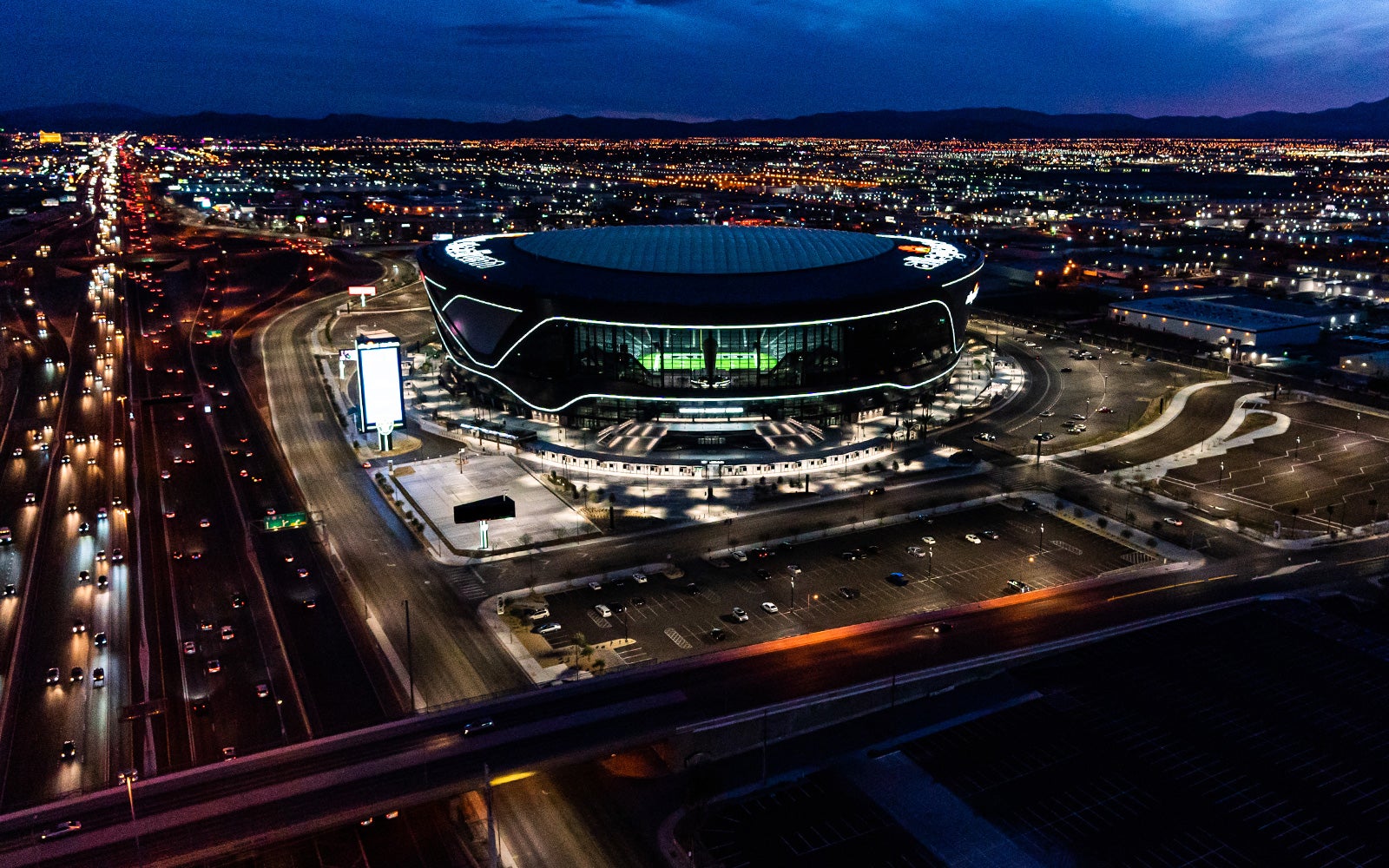 Allegiant Stadium in Las Vegas