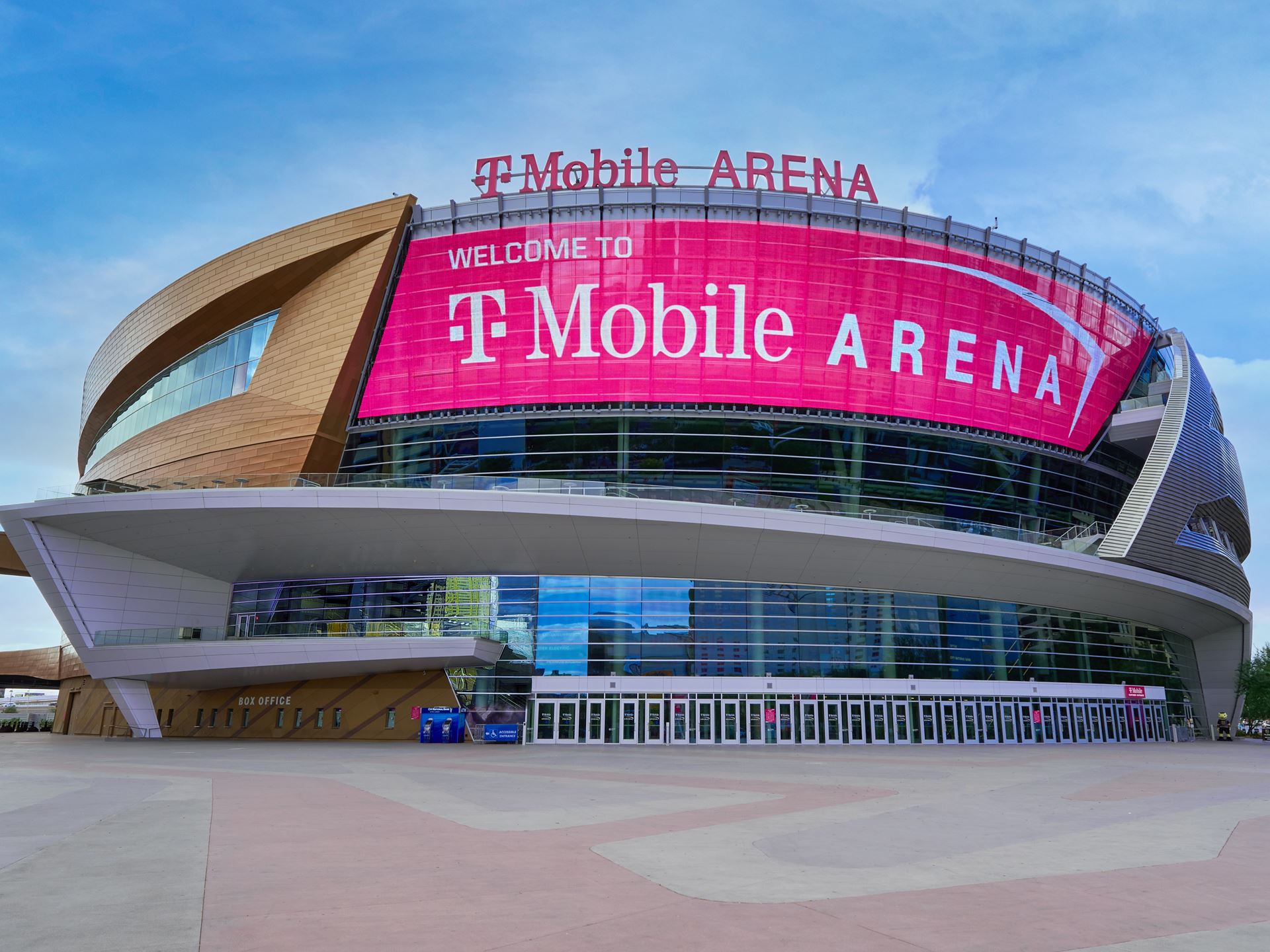 Golden State Warriors in action at T-Mobile Arena in Las Vegas (file photo)